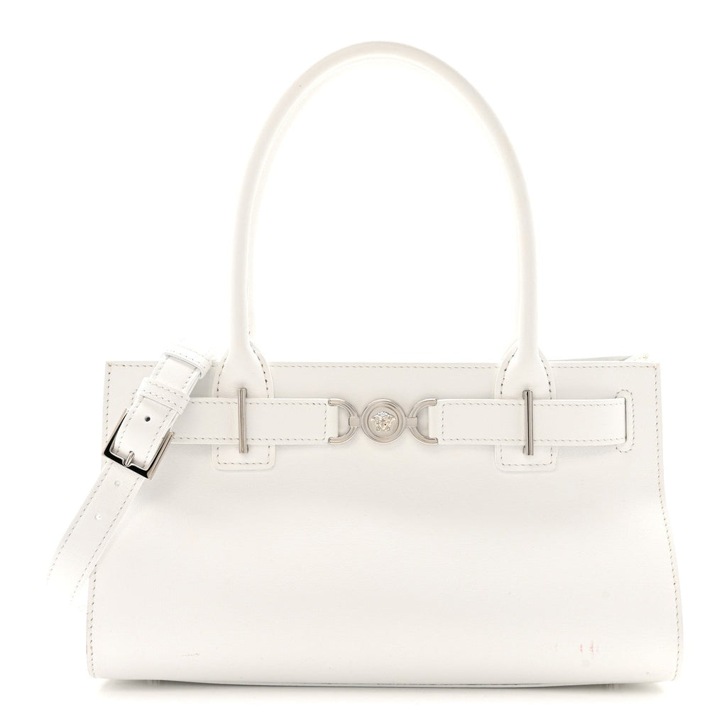 Calfskin Medusa '95 Tote Bag White