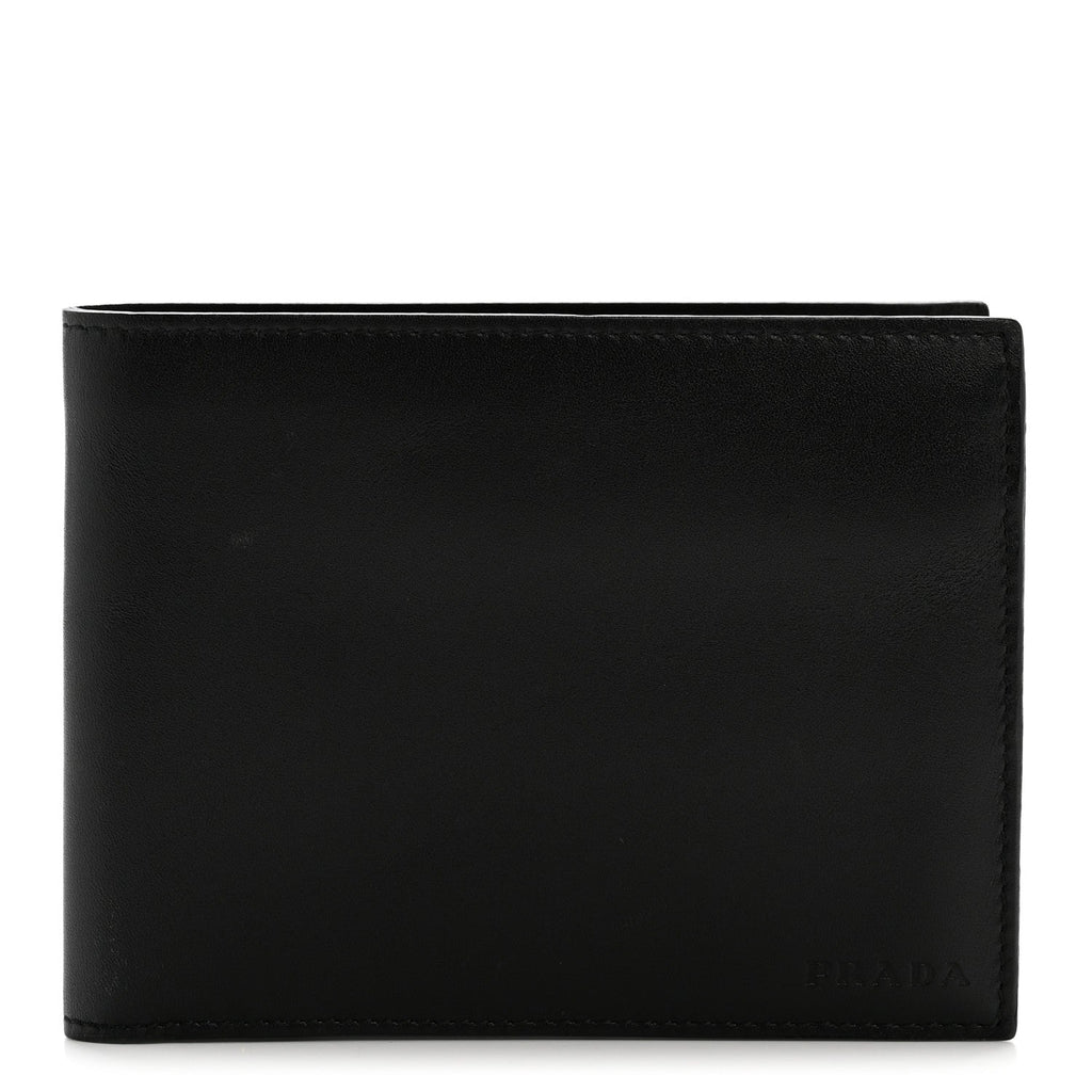 Soft Calf Bi-Fold Wallet Black