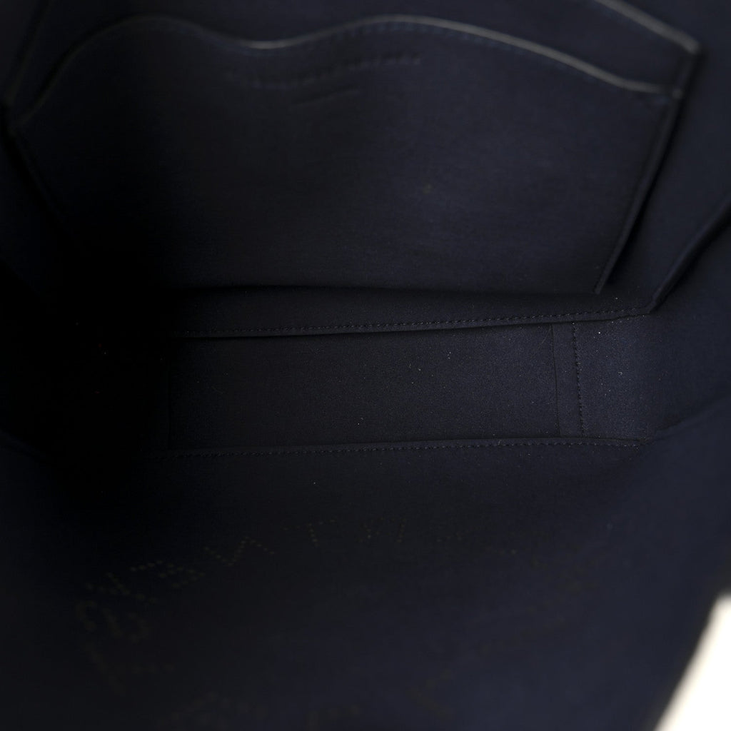 Eco Alter Nappa Perforated Logo Mini Crossbody Navy