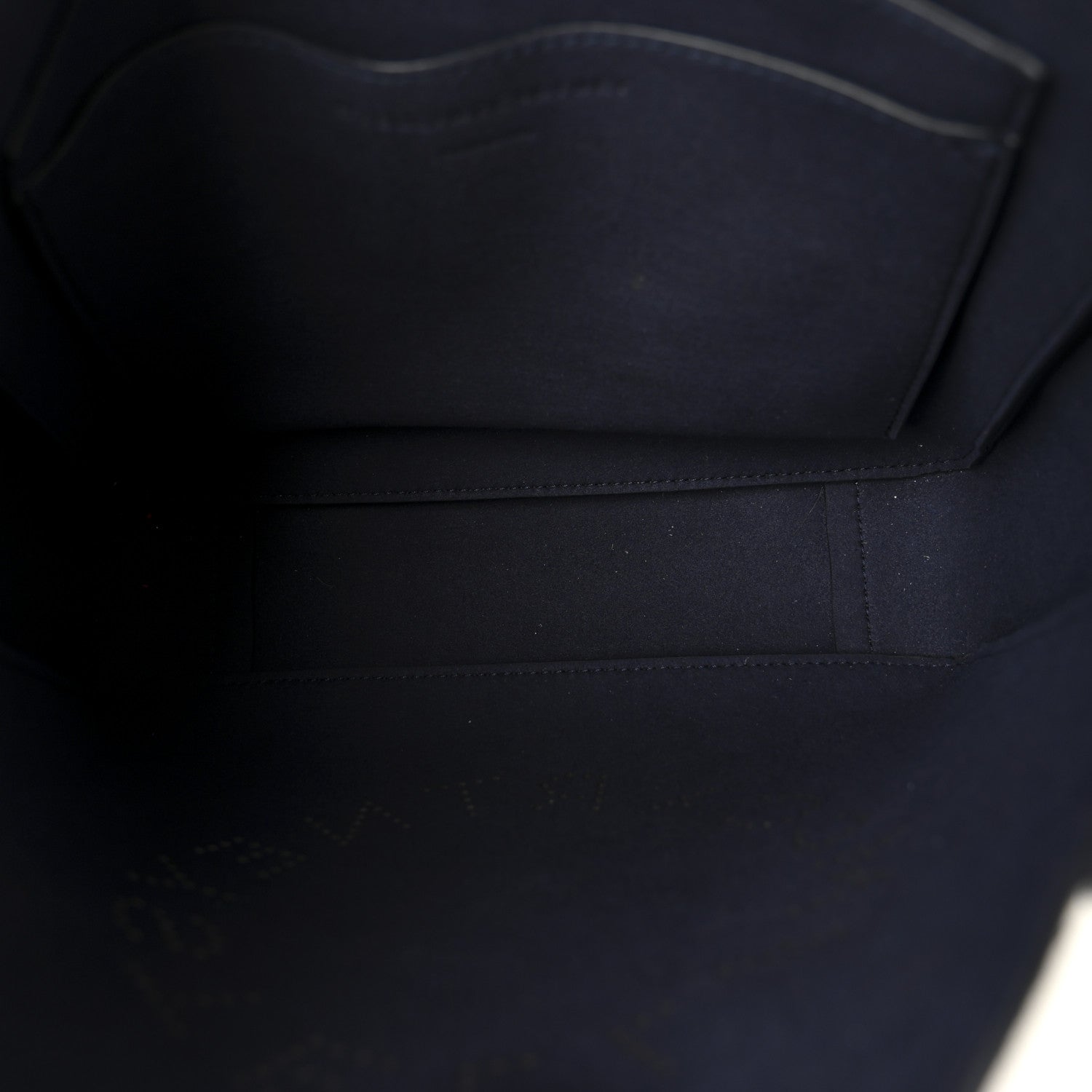 Eco Alter Nappa Perforated Logo Mini Crossbody Navy