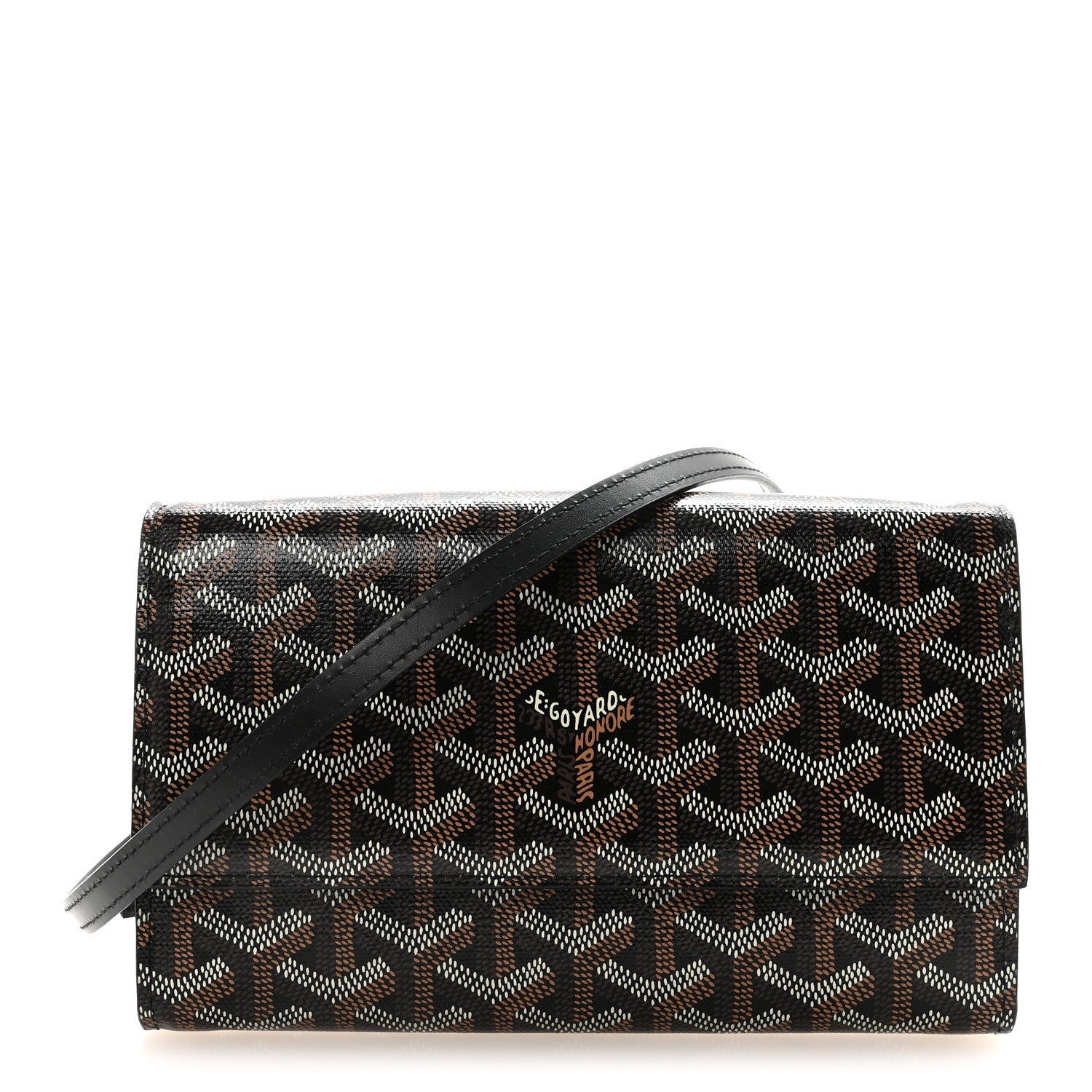 Goyardine Varenne Continental Wallet Black