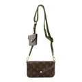 Monogram Felicie Strap & Go Kaki