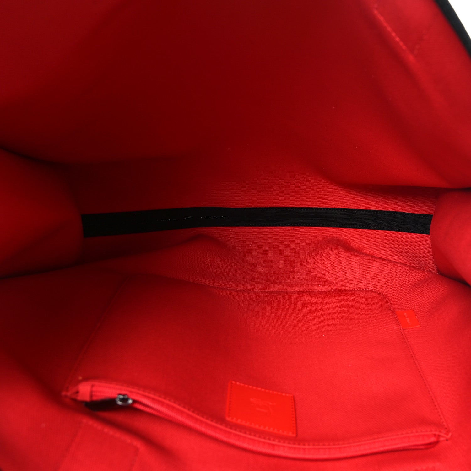 Linen Calfskin Extra Large Nastroloubi F.A.V.L. Tote Black