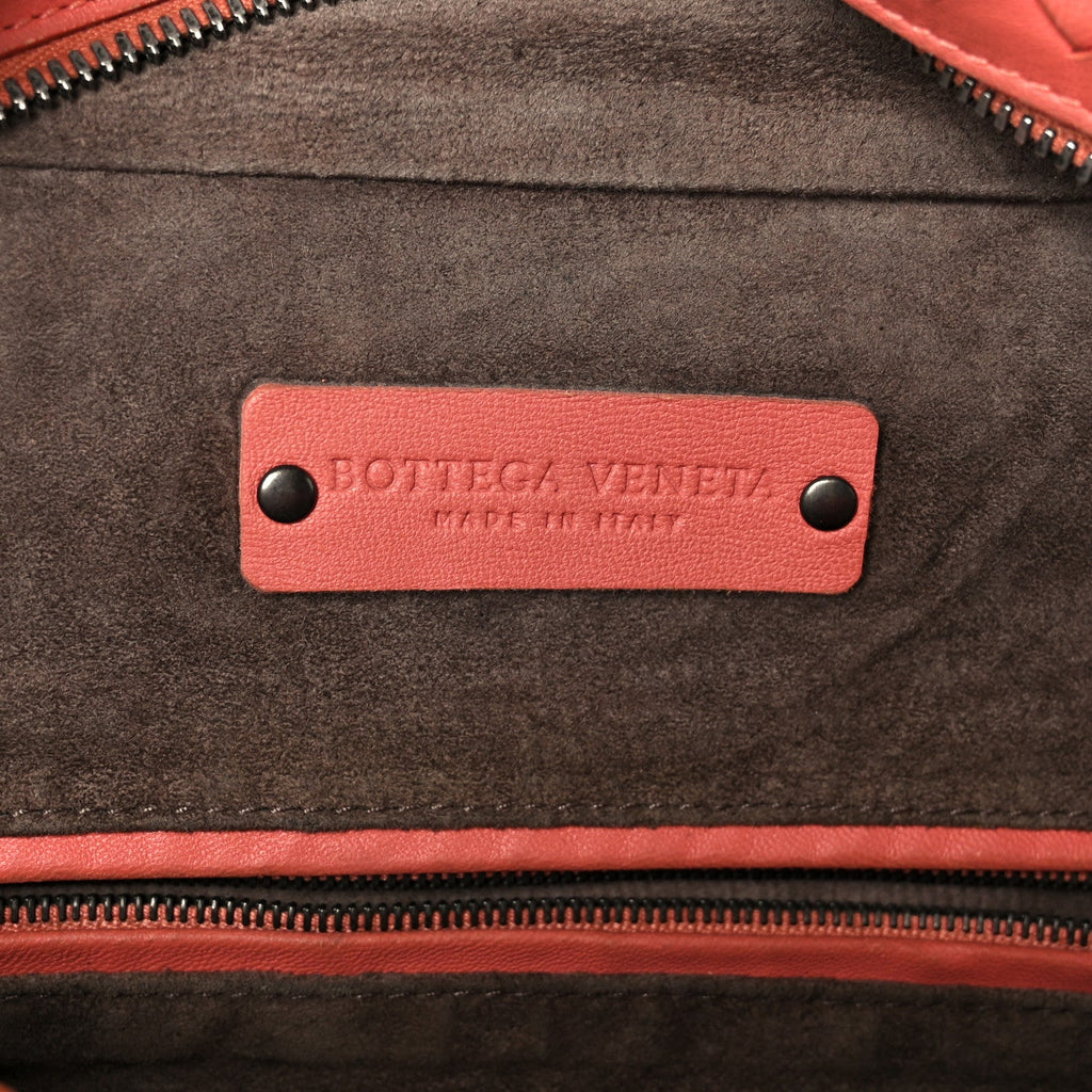 Nappa Intrecciato Brick Tote Pompei