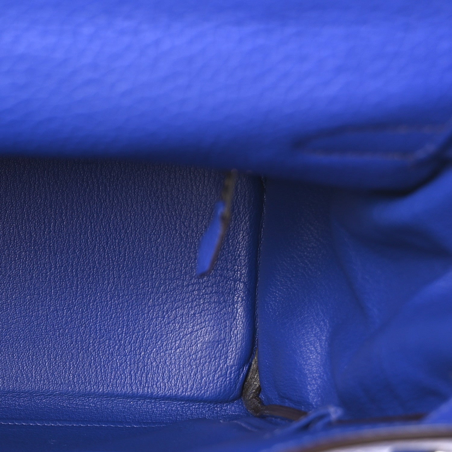 Togo Kelly Retourne 35 Bleu Electrique