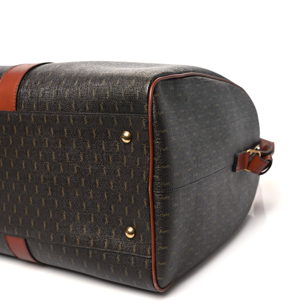 Canvas Smooth Calfskin Le Monogramme 72H Duffle Chestnut