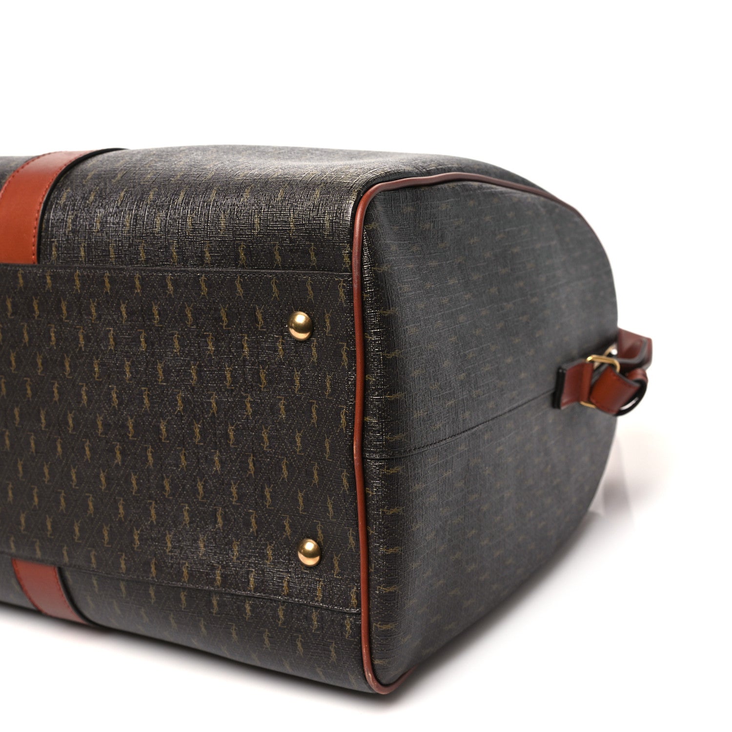 Canvas Smooth Calfskin Le Monogramme 72H Duffle Chestnut