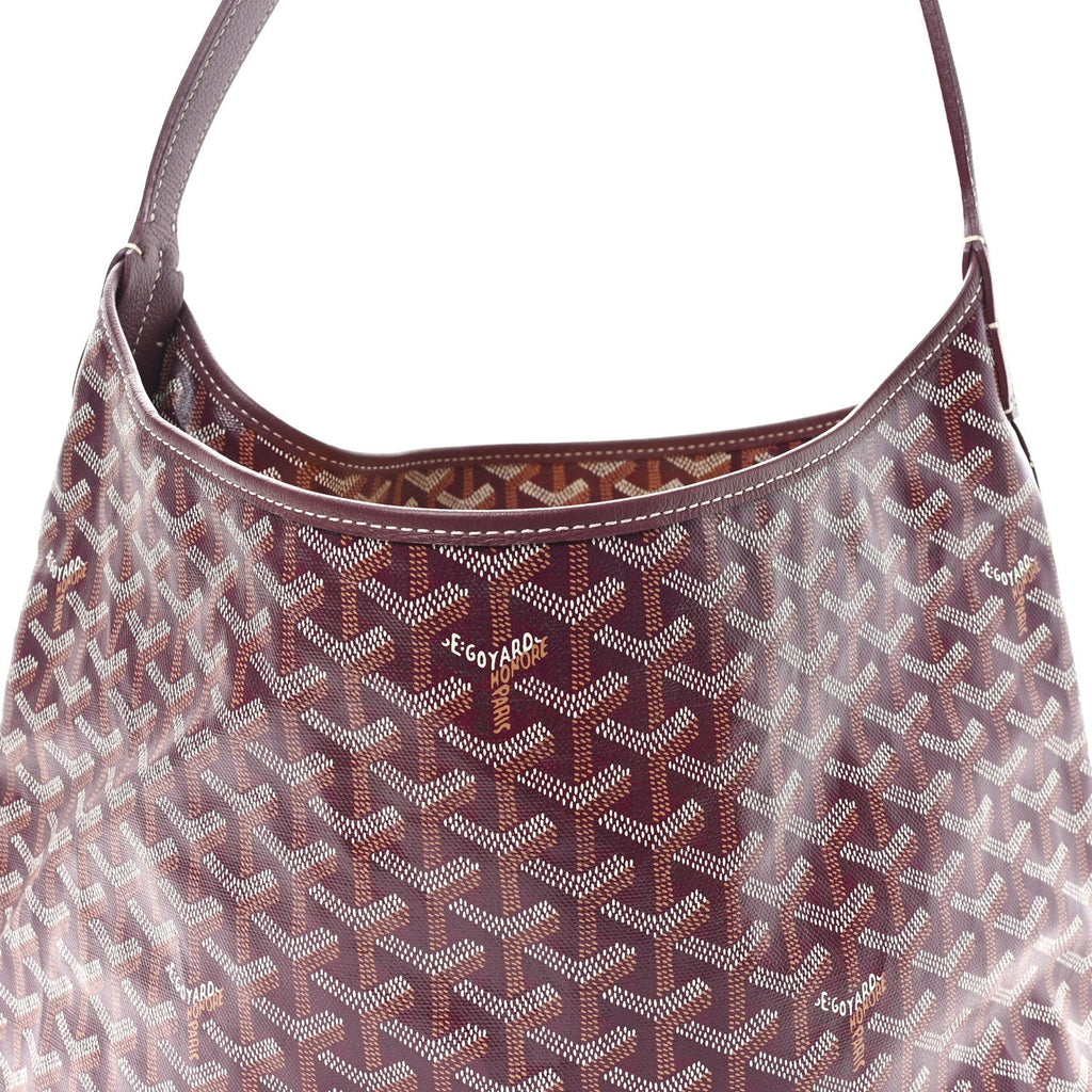 Goyardine Boheme Hobo Burgundy
