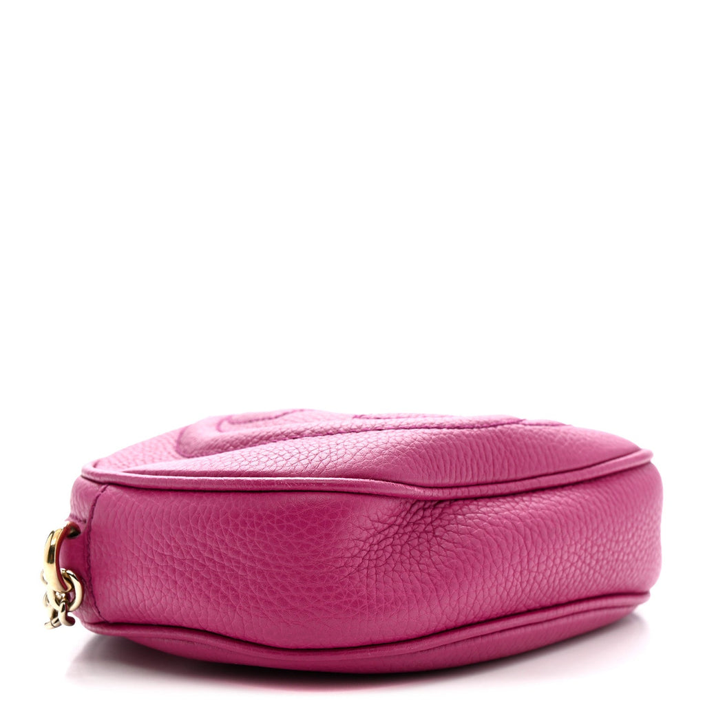 Cellarius Calfskin Mini Soho Chain Bag Bright Bouganville