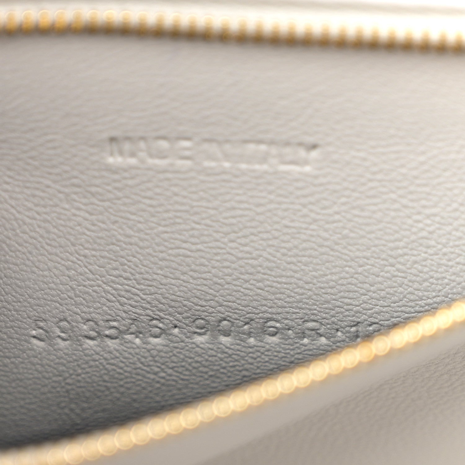 Calfskin Crocodile Embossed Small Hourglass Top Handle Bag White