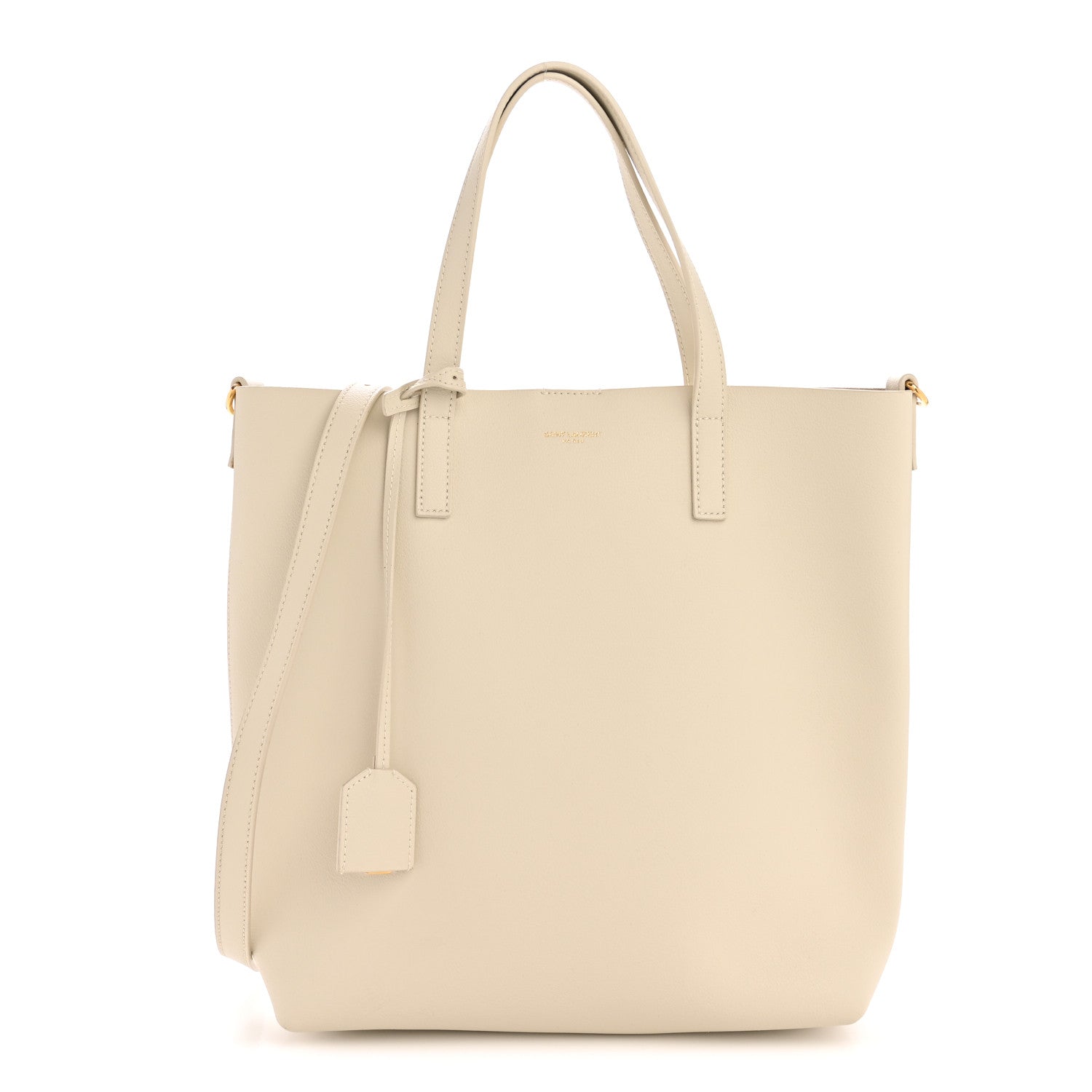 Calfskin Toy Shopping Tote Crema Soft