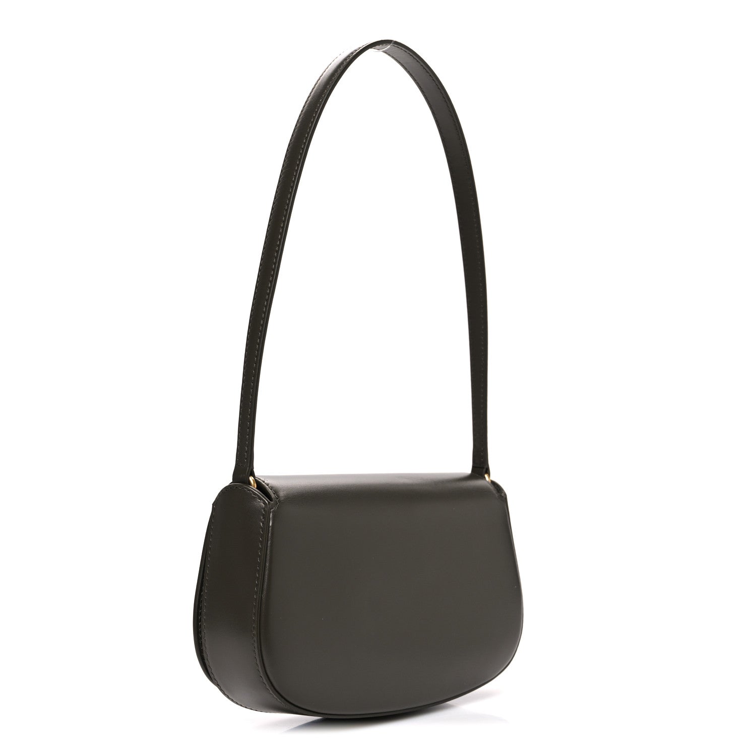 Box Calfskin Mini Voltaire Shoulder Bag Urban Grey