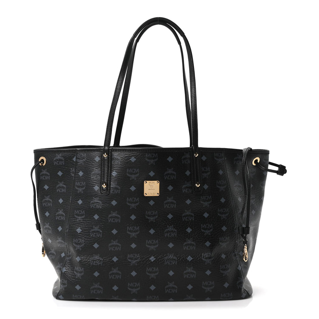 Visetos Large Project Reversible Shopper Tote Black