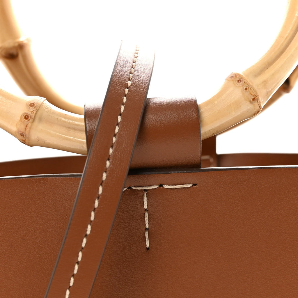 Nappa City Sport Bucket Bag Cognac
