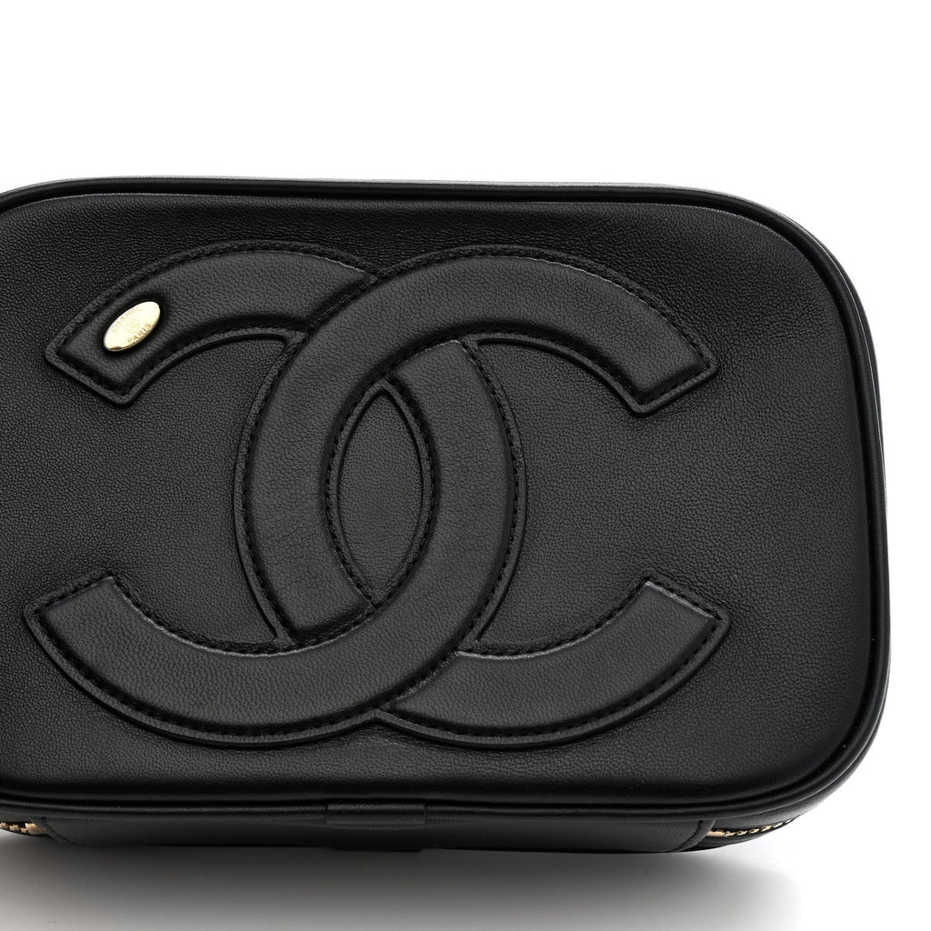 Lambskin CC Mania Camera Case Black