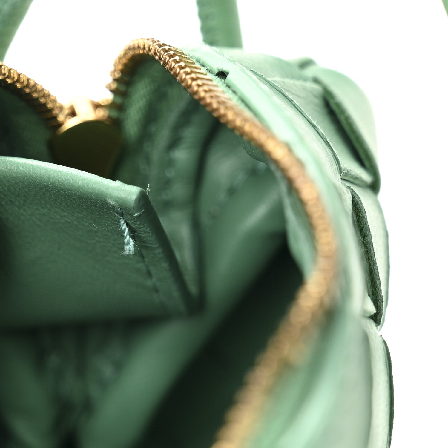 Nappa Intrecciato Candy Loop Camera Bag Mermaid