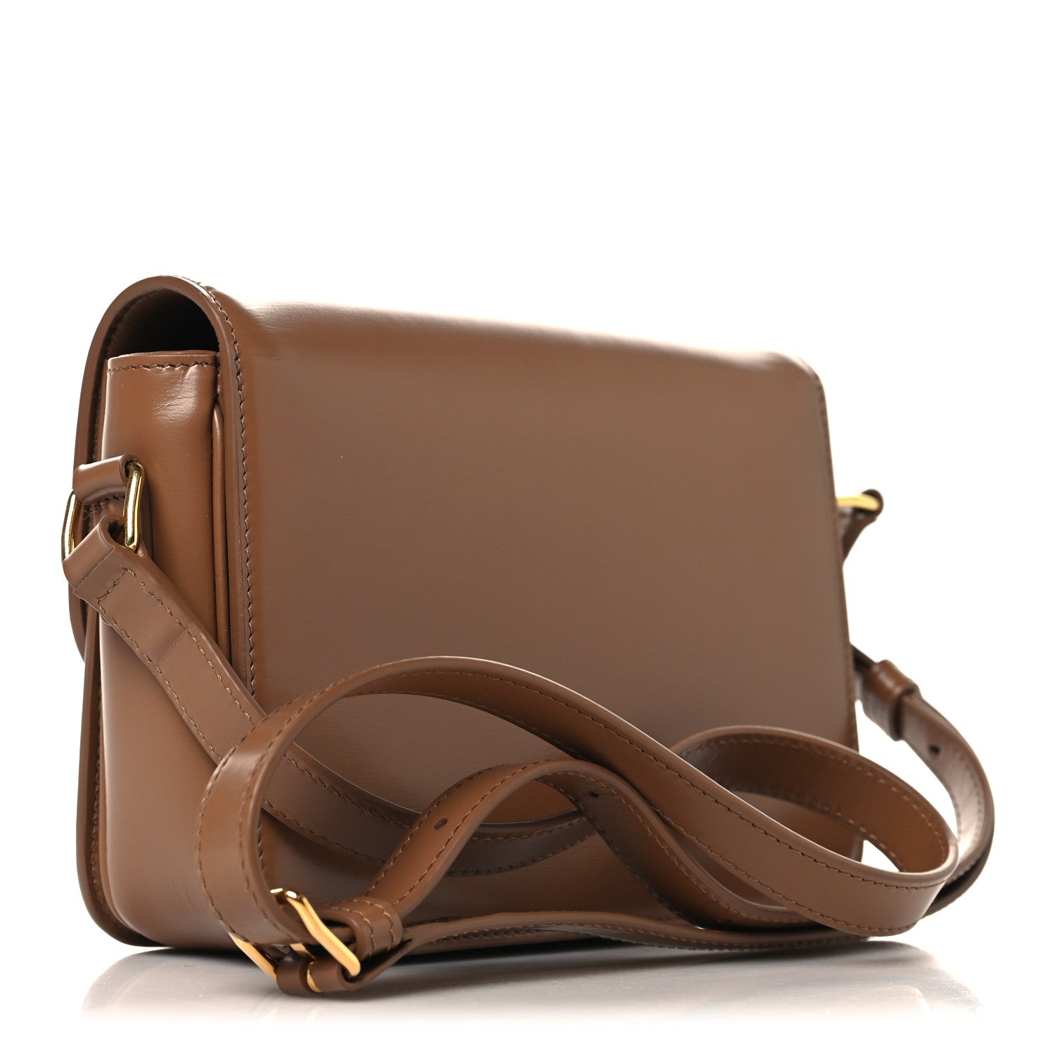 Shiny Calfskin Teen Triomphe Bronze