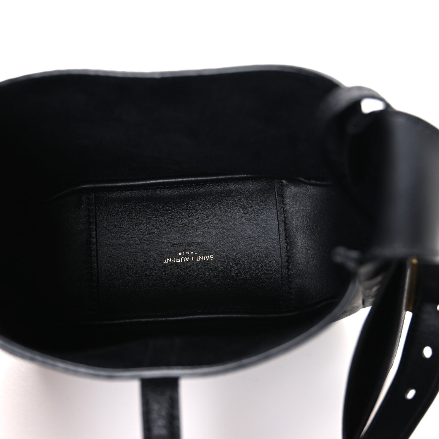 Grained Calfskin Baby Le 5 A 7 Supple Hobo Black