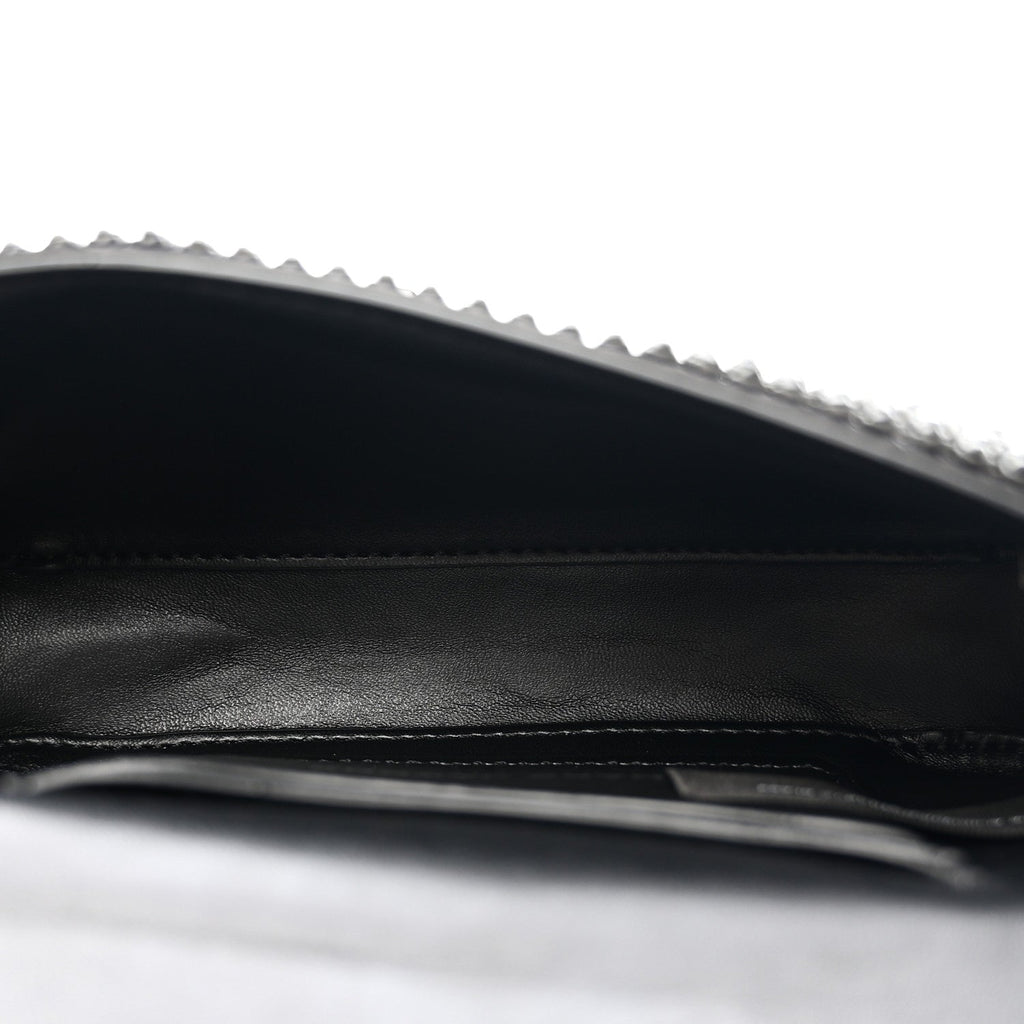The Rhinestone J Marc Mini Shoulder Bag Black