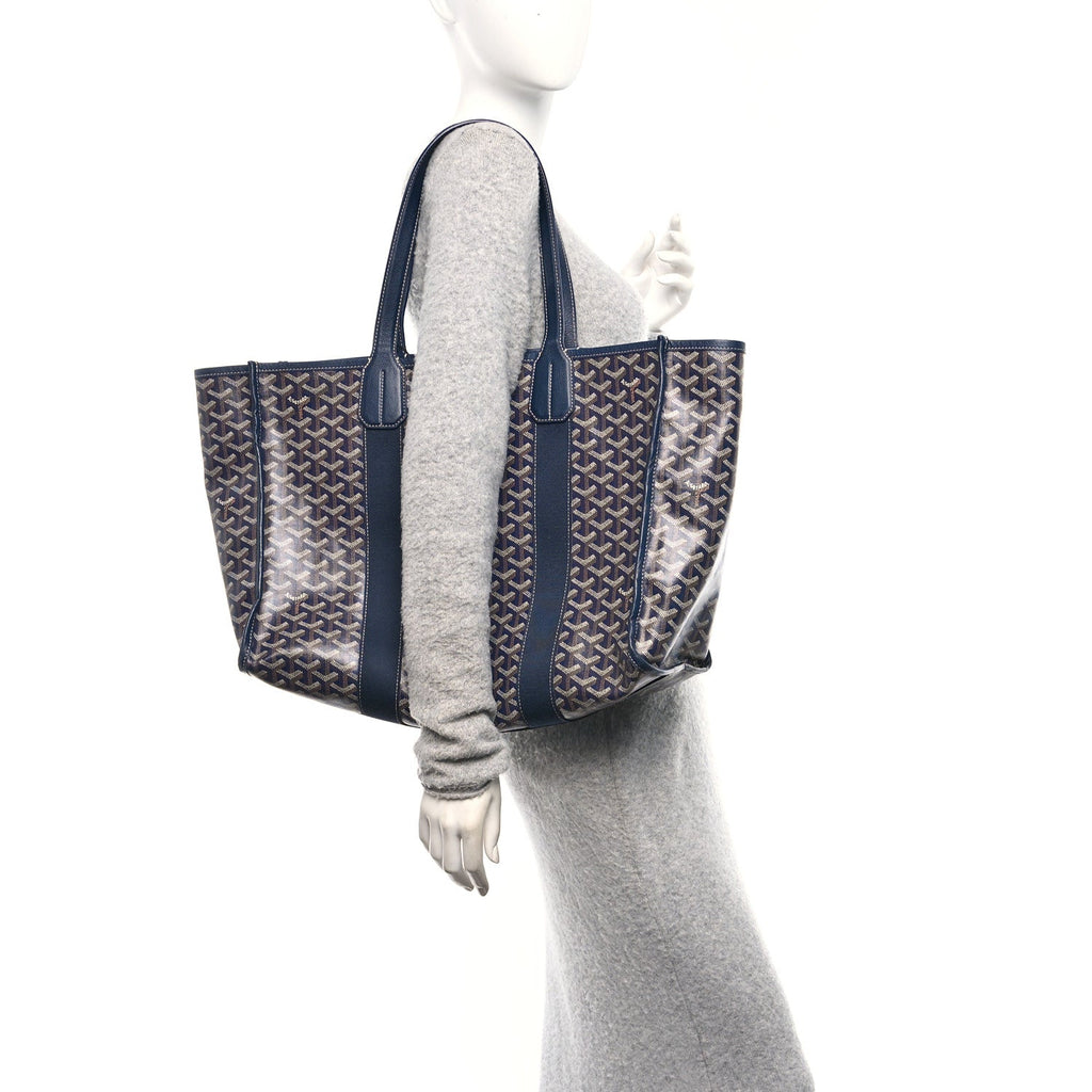 Goyardine Villette Tote Blue