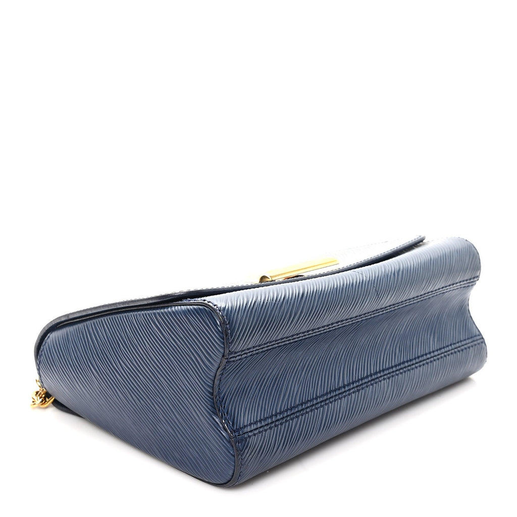 Epi Twist Shoulder Bag MM Indigo