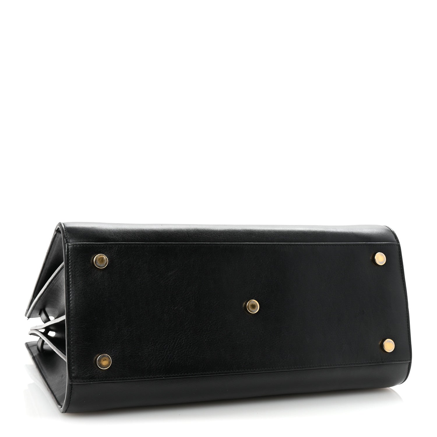 Calfskin Small Sac De Jour Black