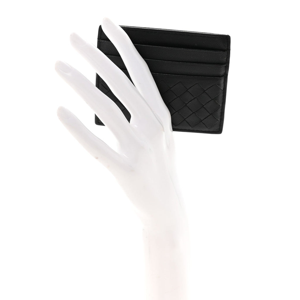 Nappa Intrecciato  Holder Black