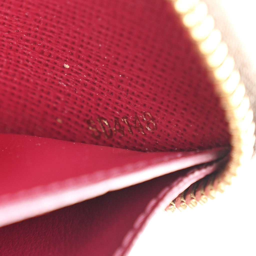 Monogram Clemence Wallet Fuchsia