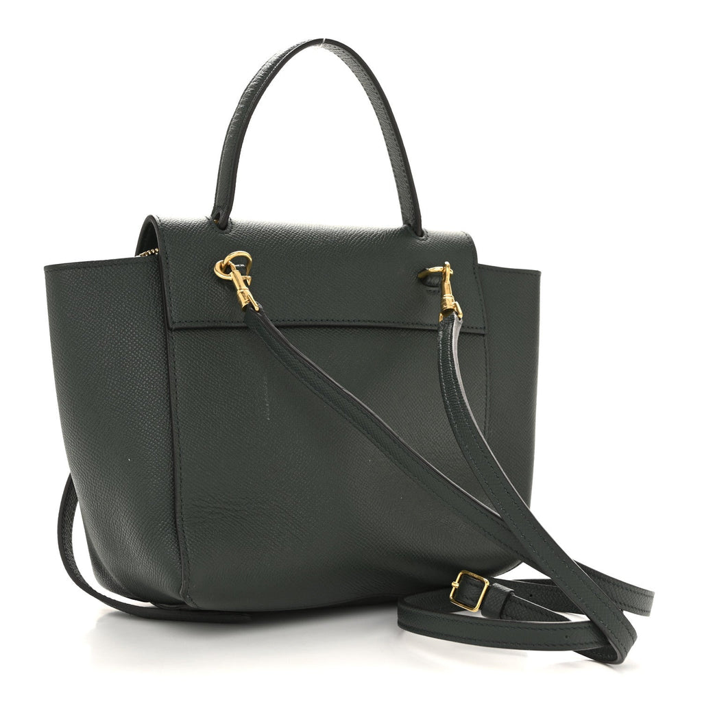 Grained Calfskin Nano Belt Bag Amazone