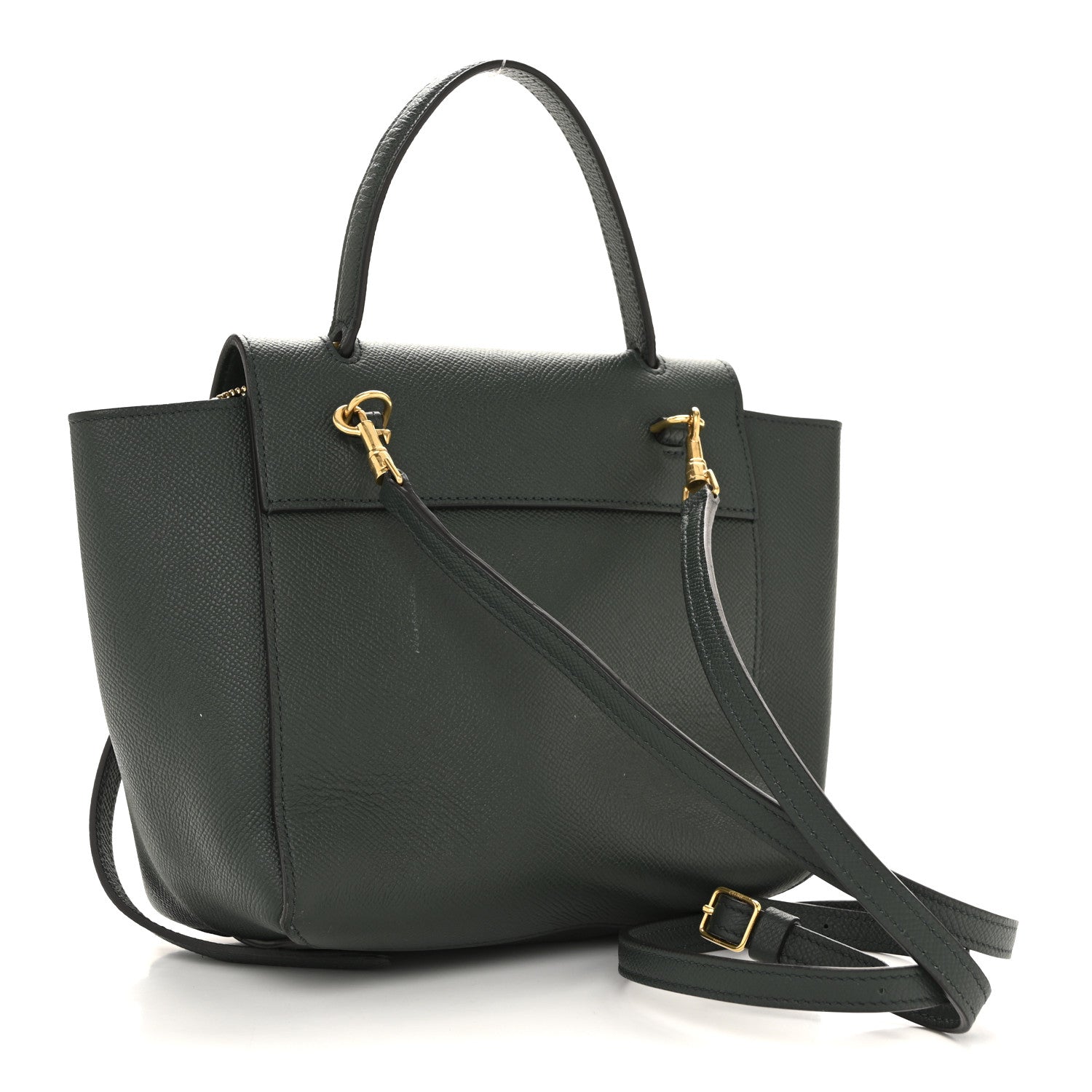 Grained Calfskin Nano Belt Bag Amazone