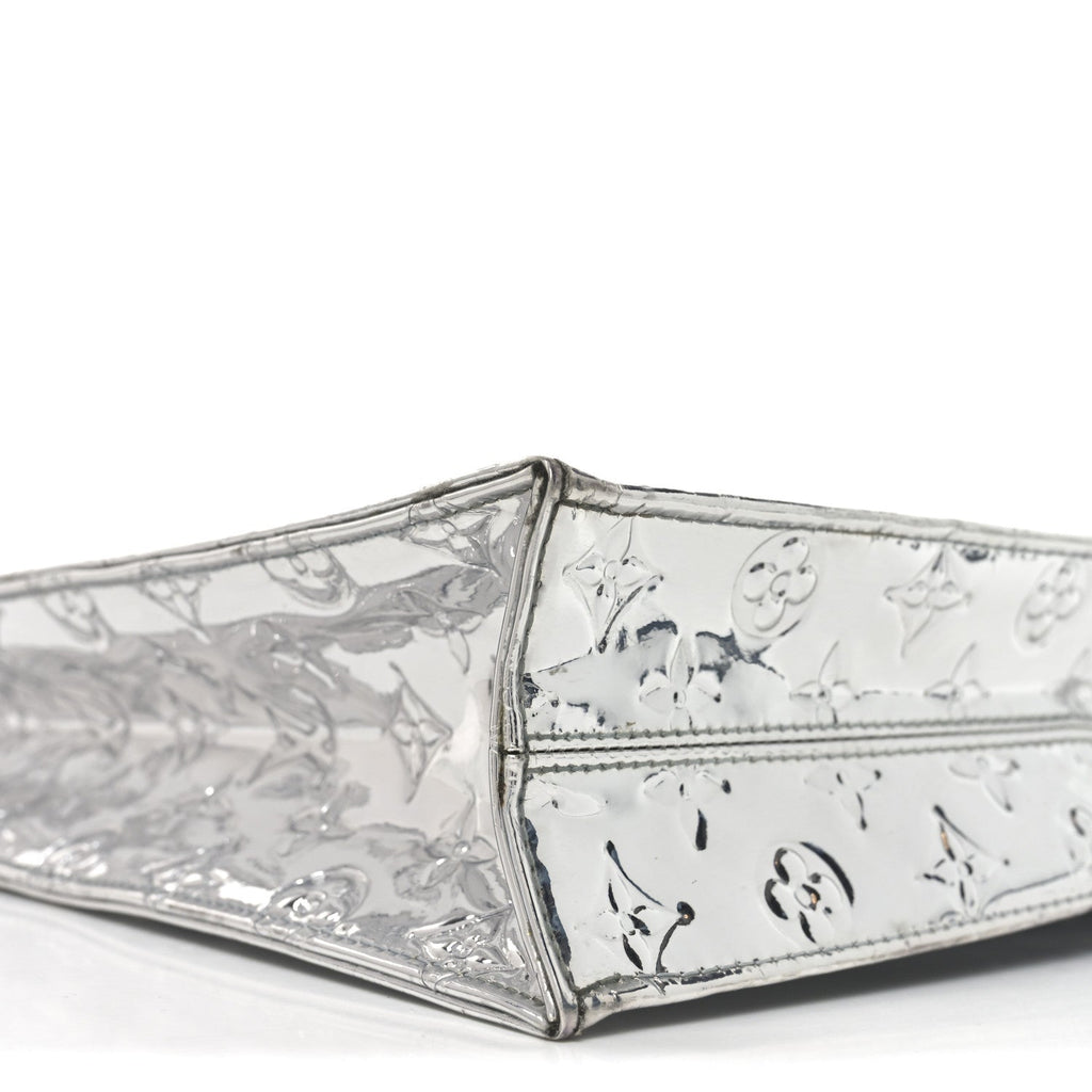 Monogram Miroir Sac Plat Silver