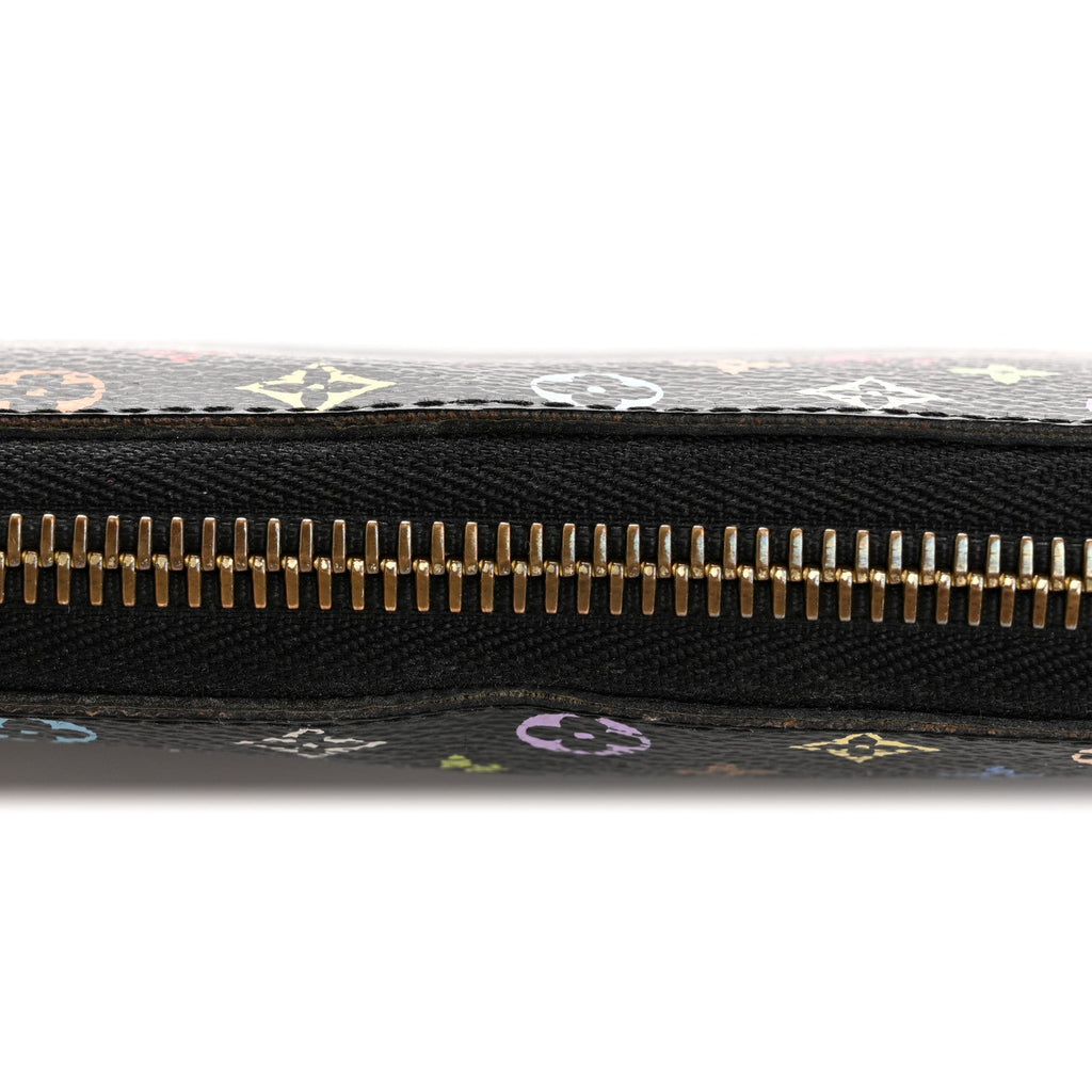 Monogram Multicolor Zippy Wallet Black Grenade