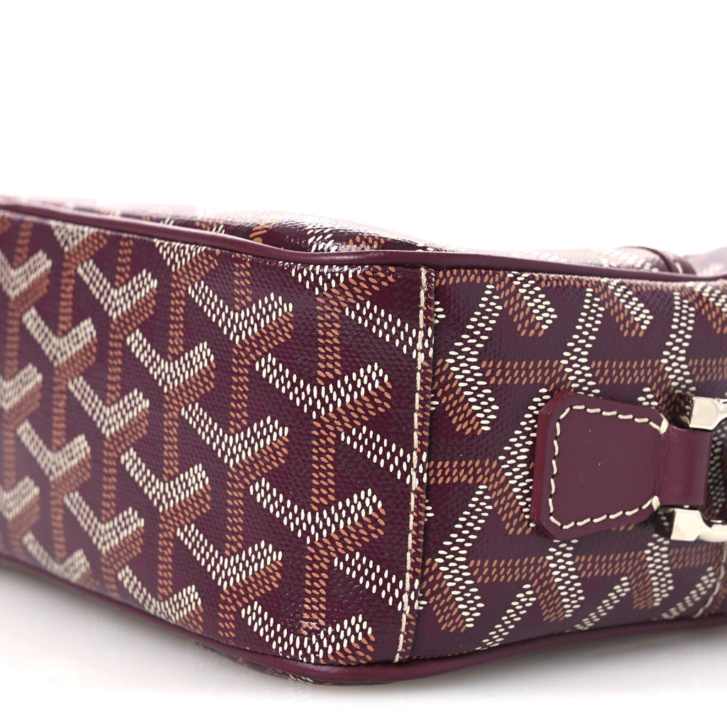 Goyardine Sac Cap Vert Burgundy