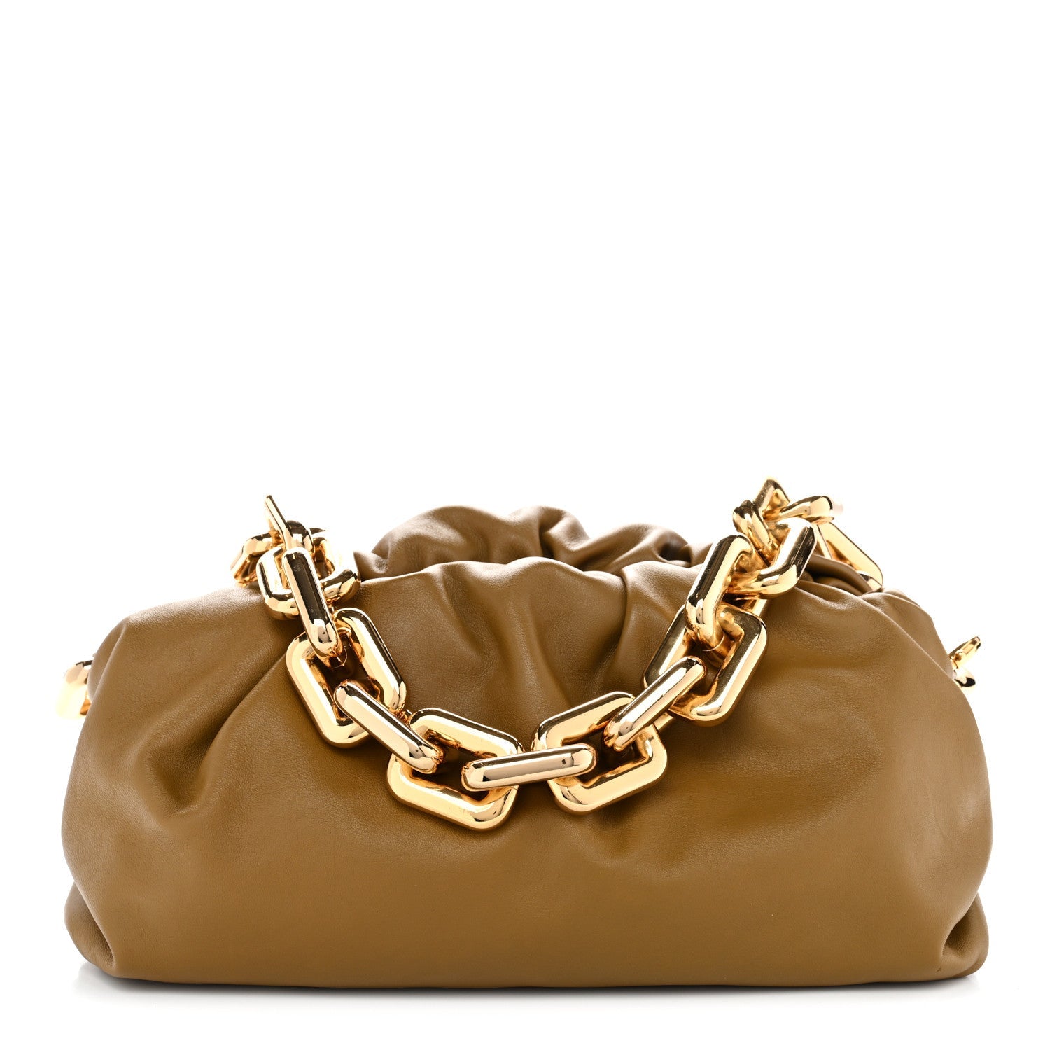 Calfskin The Pouch Chain Teak