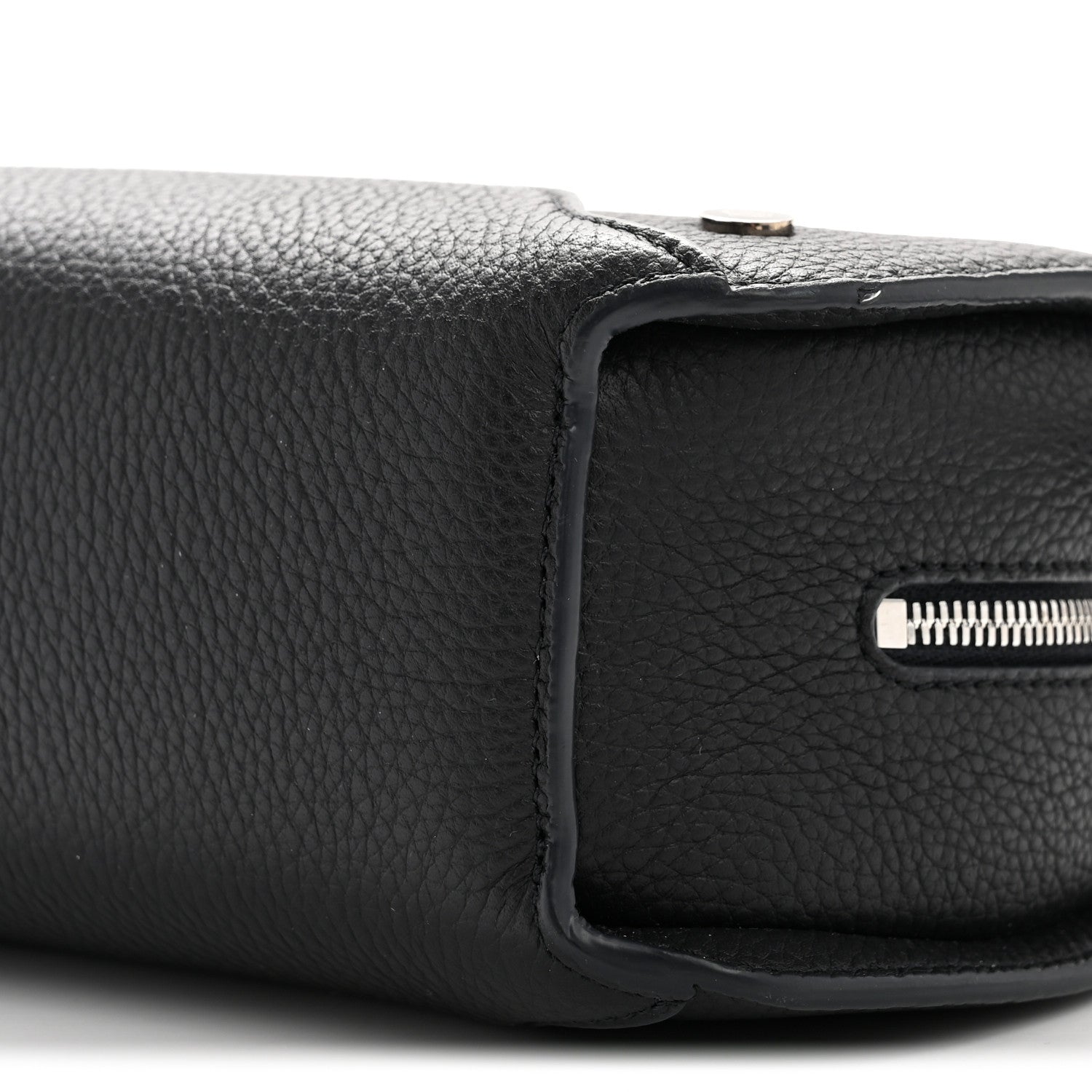 Grained Calfskin Sesia Crossbody Black