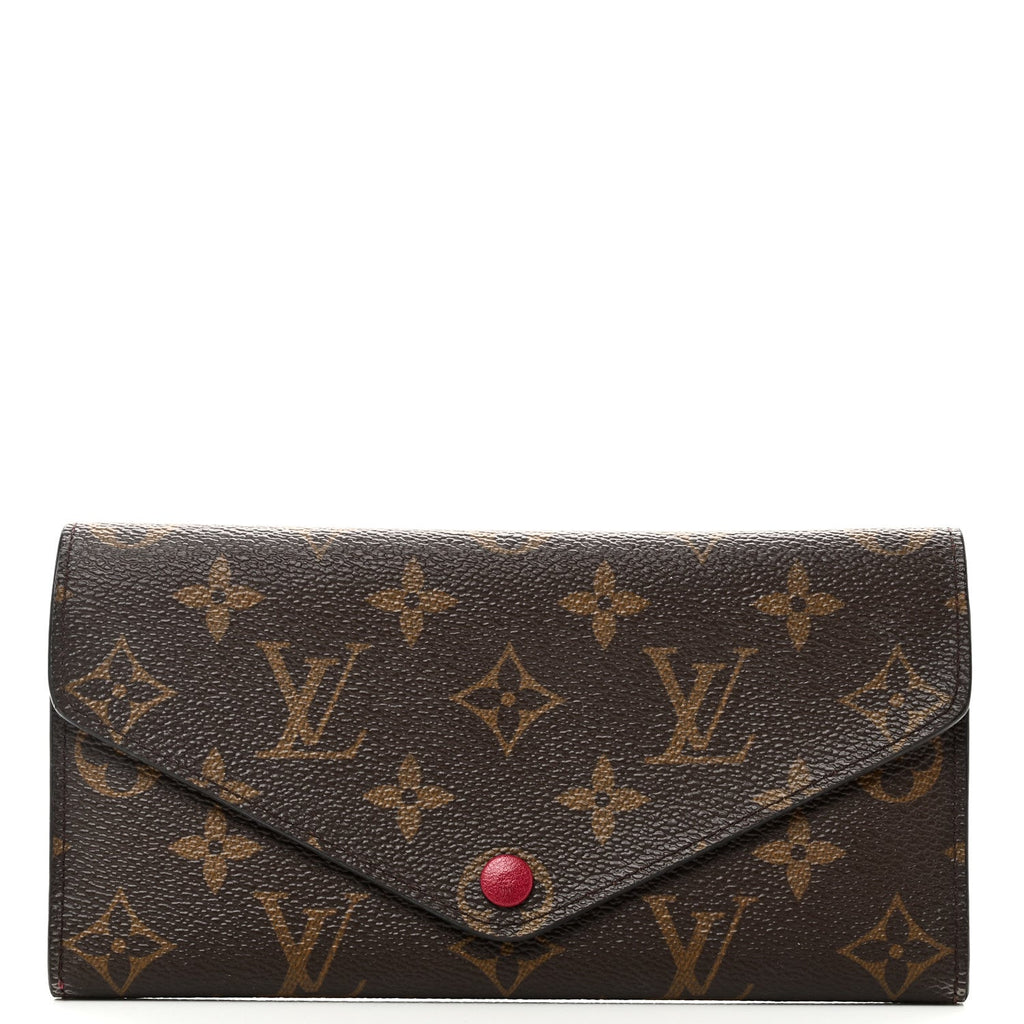 Monogram Josephine Wallet Fuchsia