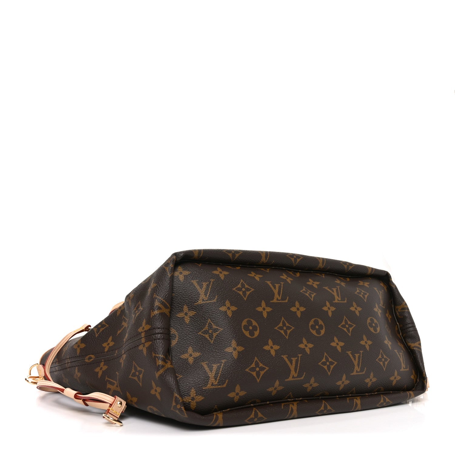 Monogram Inside Out Neverfull Bandouliere MM Rose Pondichery