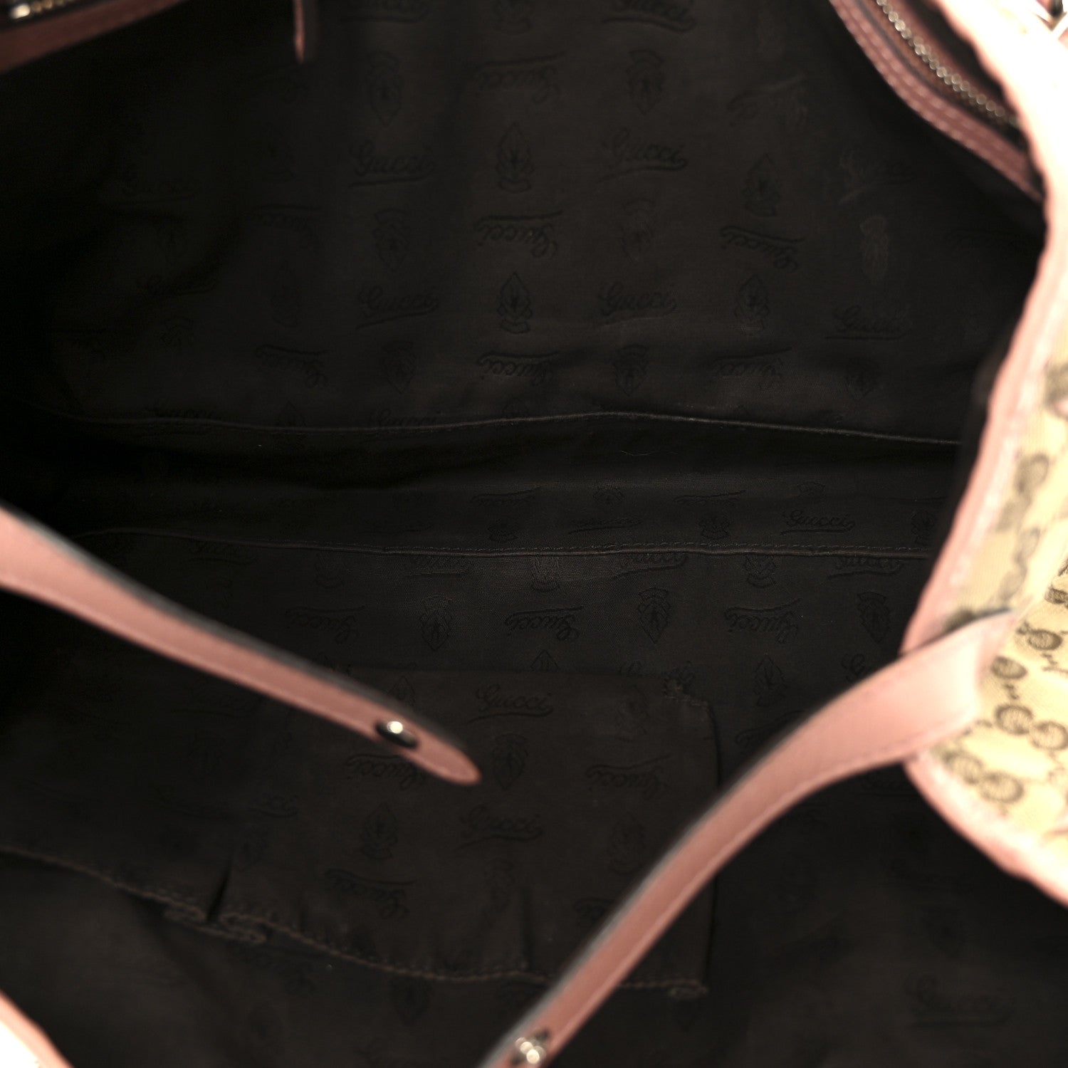 Monogram Medium Twins Tote Pink