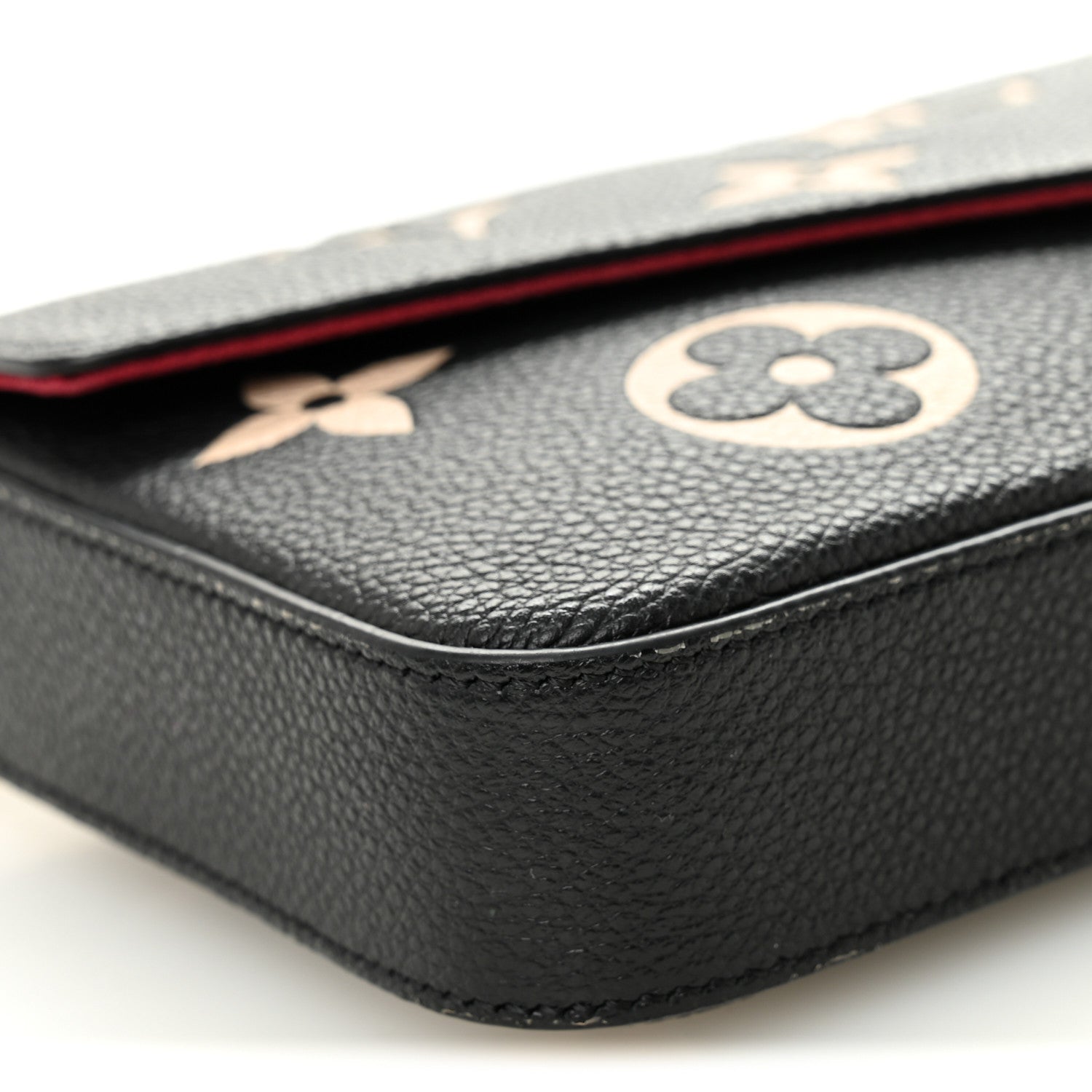 Empreinte Monogram Giant Felicie Pochette Black Beige