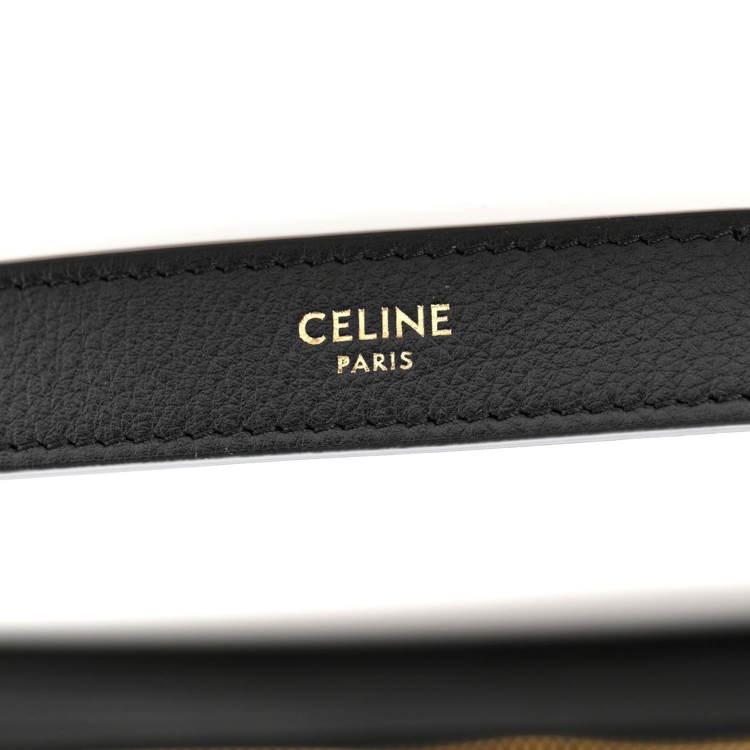 Supple Calfskin Medium Triomphe Heloise Shoulder Bag Black