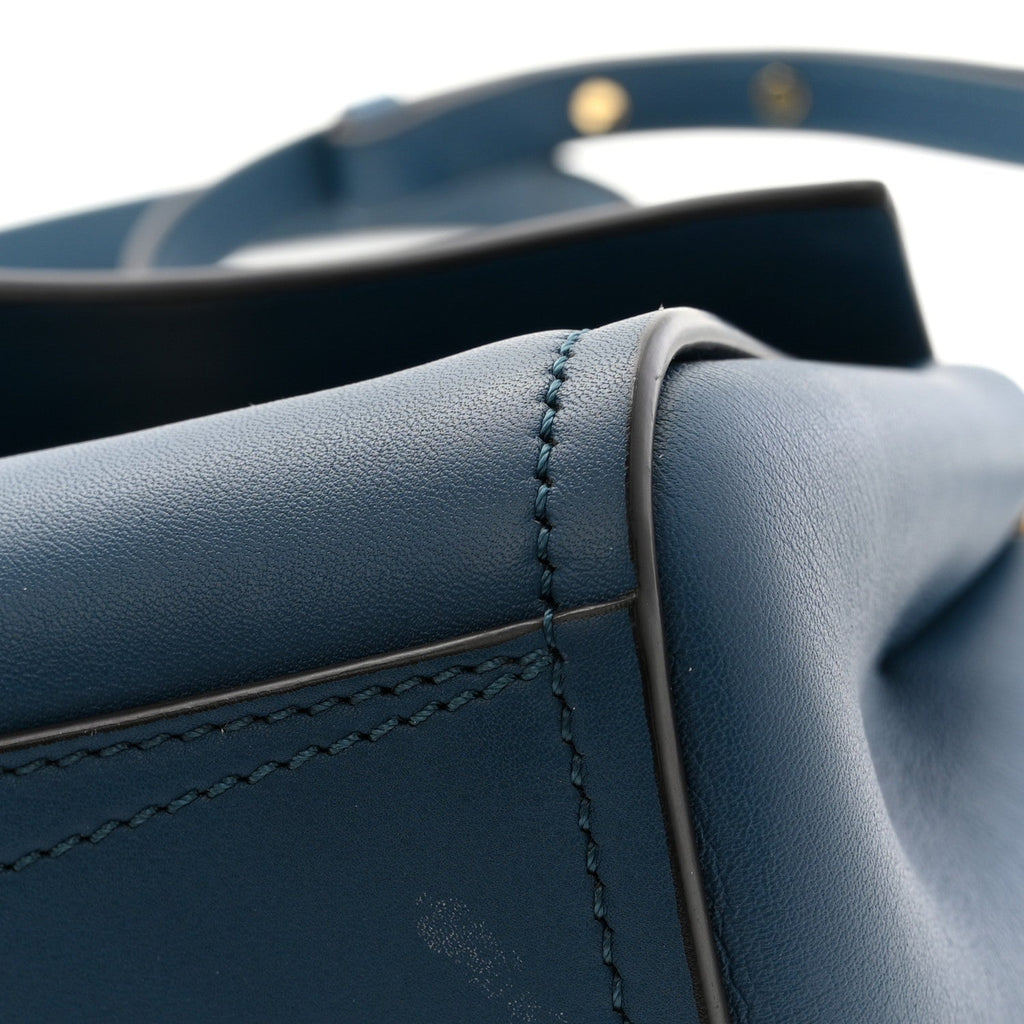 Calfskin Mini Mystic Shoulder Bag Navy