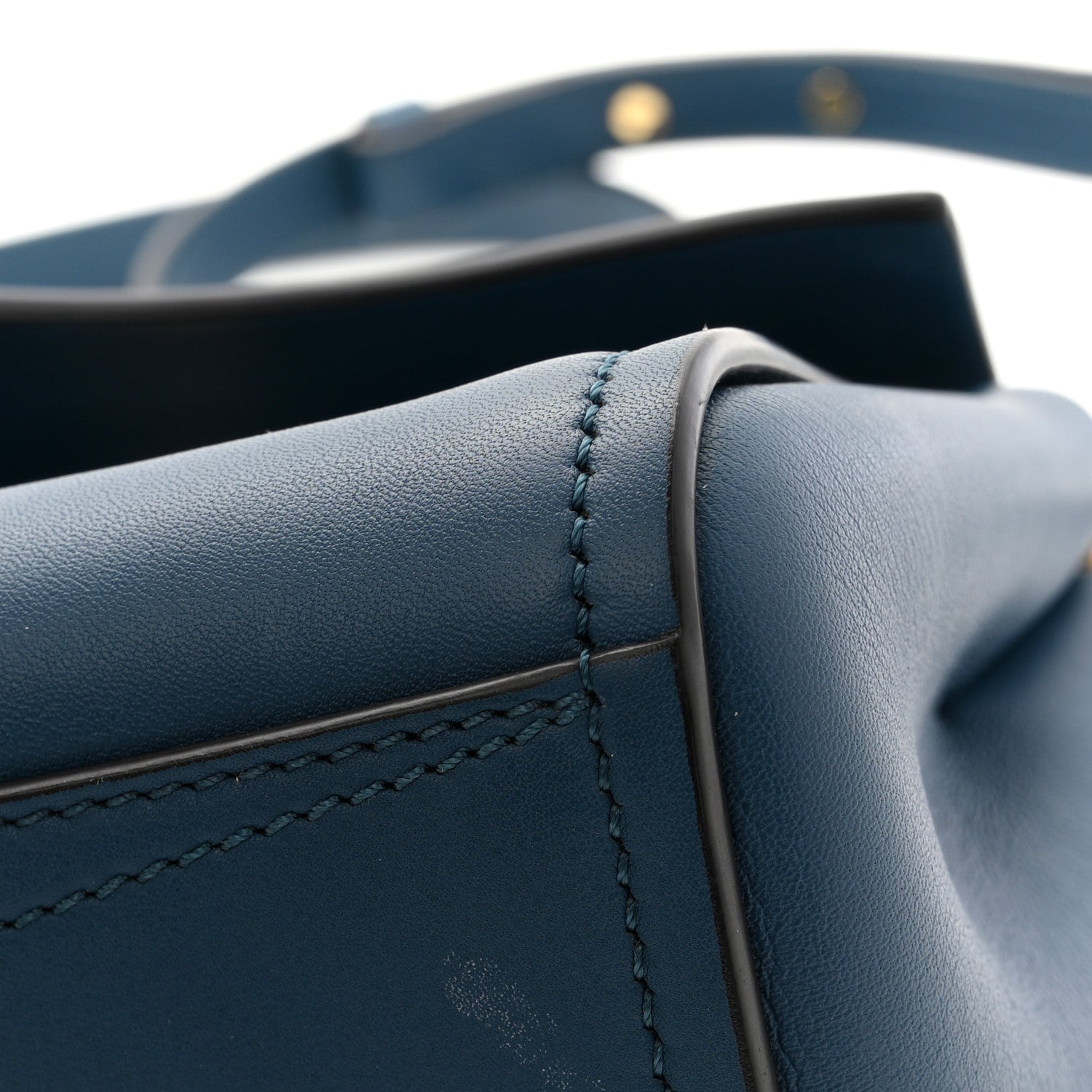 Calfskin Mini Mystic Shoulder Bag Navy