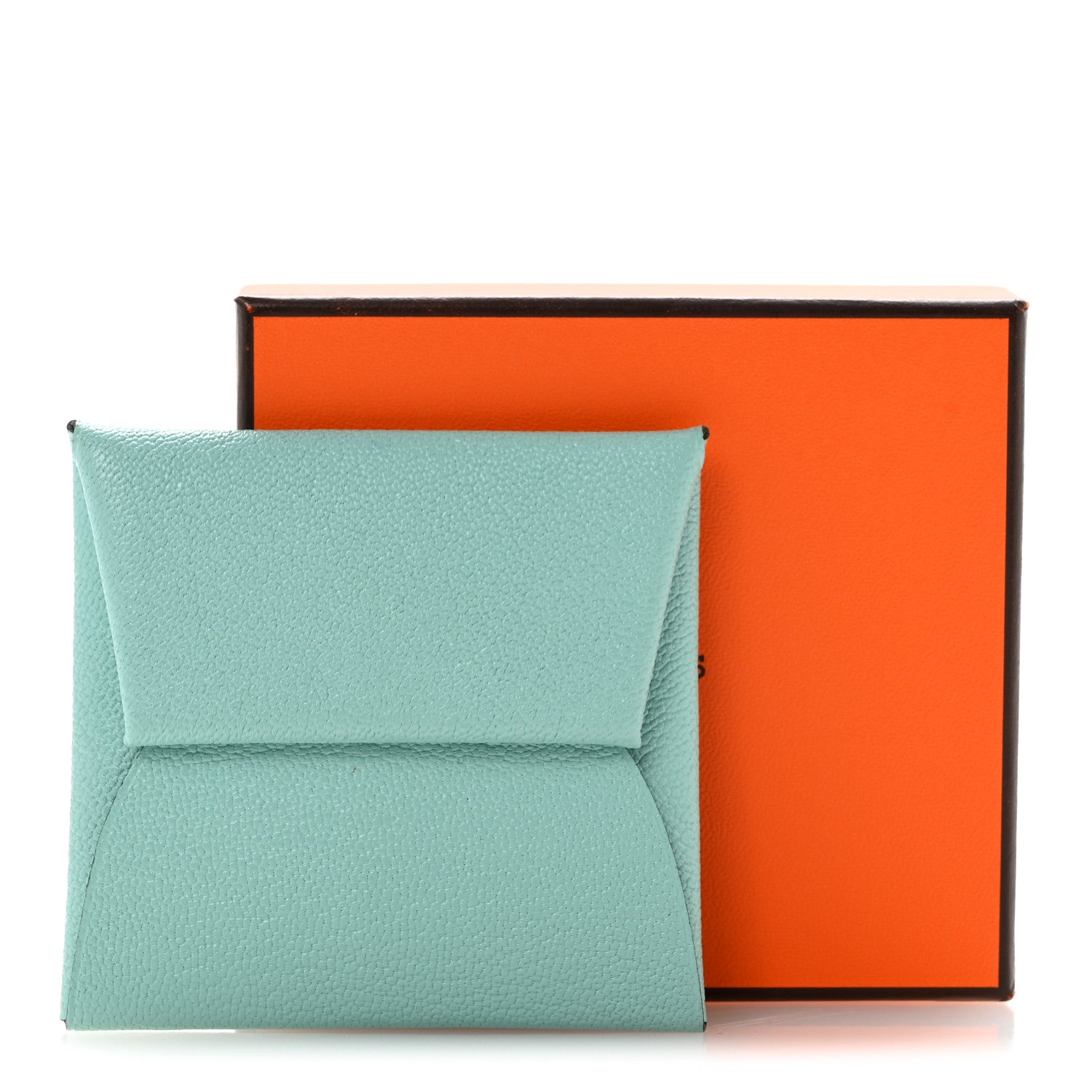Chevre Mysore Bastia Coin Purse Aqua