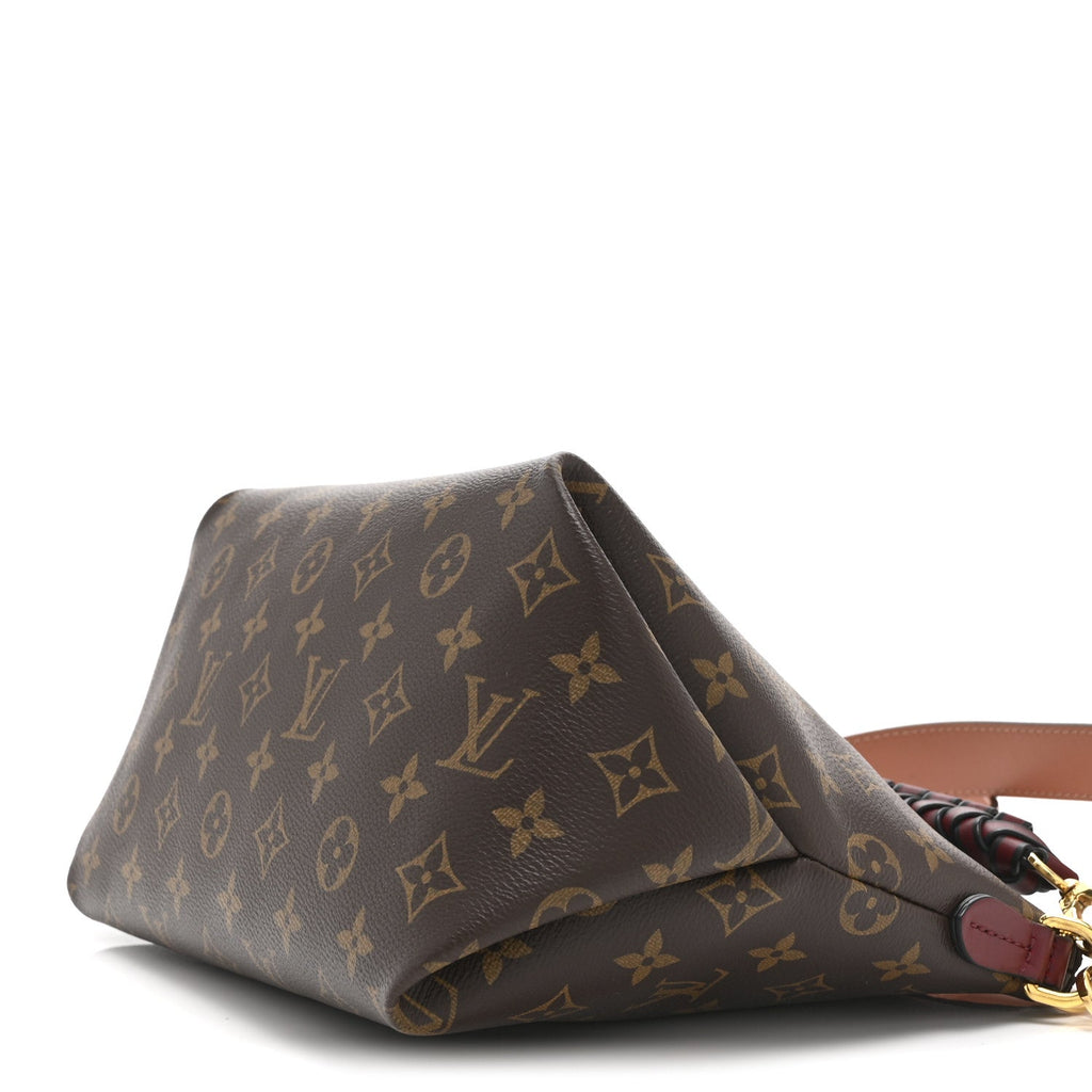 Monogram Beaubourg Hobo Mini Bordeaux Red Peach Safran Blue Jean Blue