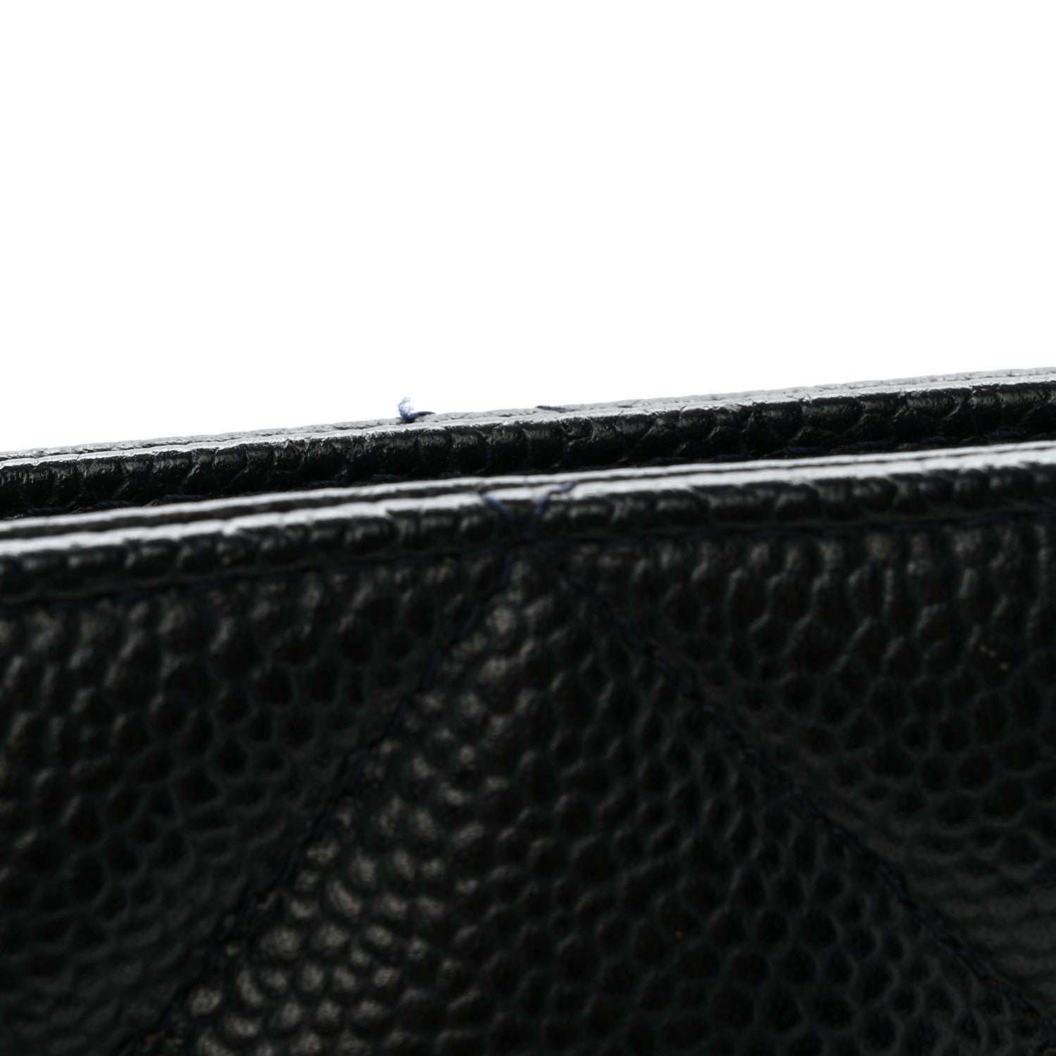 Caviar Quilted Medallion Tote Navy