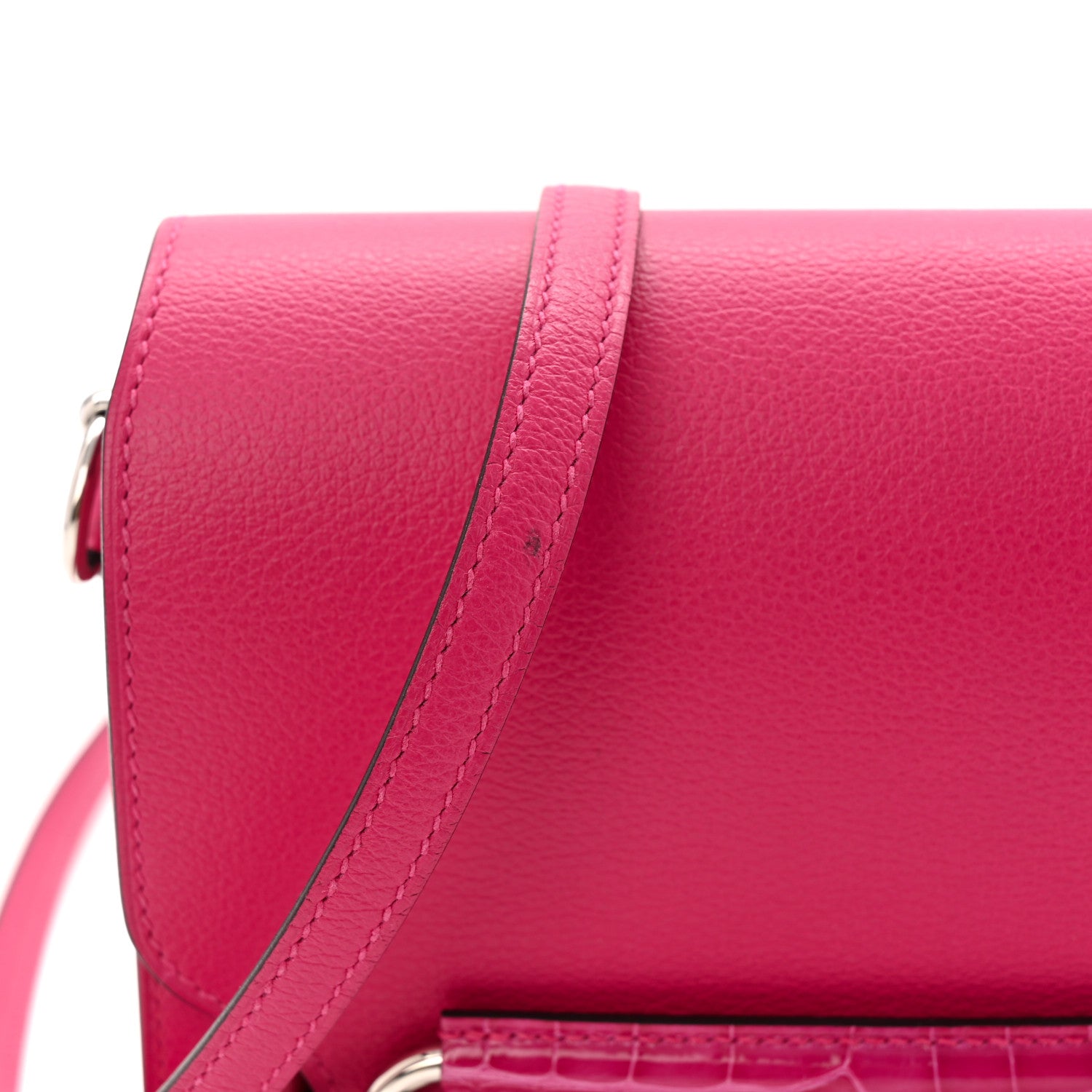 Evercolor Matte Alligator Mini Touch Sac Roulis Rose Mexico