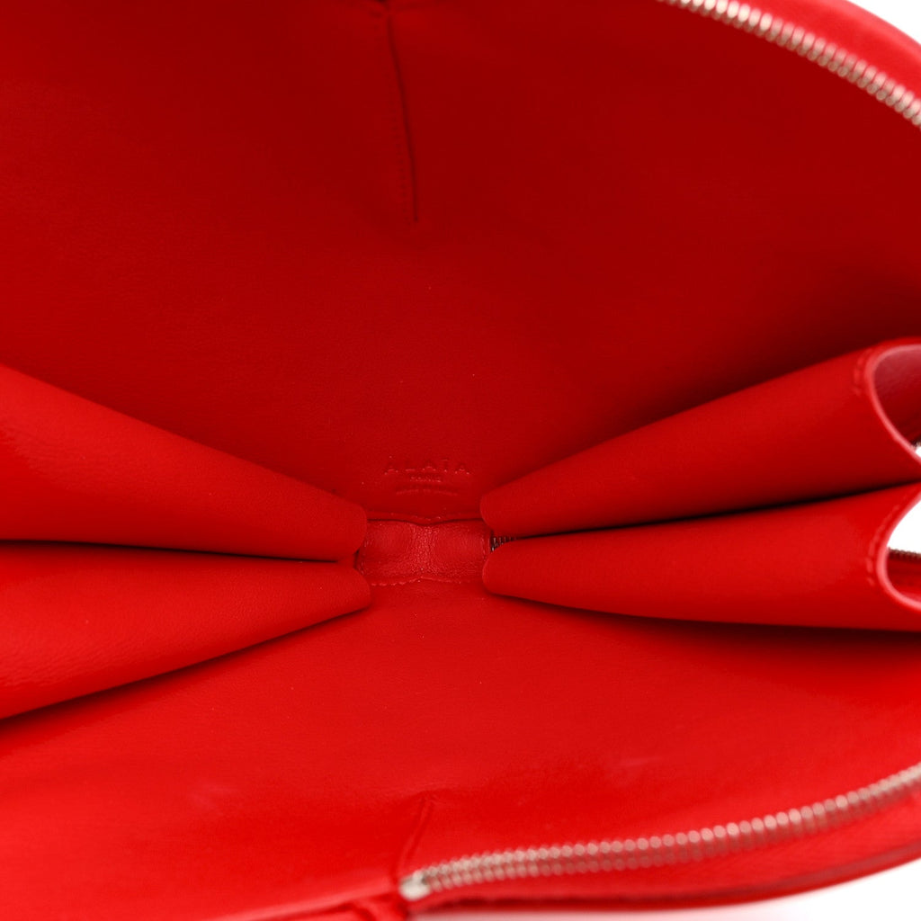 Patent Calfskin Le Coeur Bag Rouge Vermillon