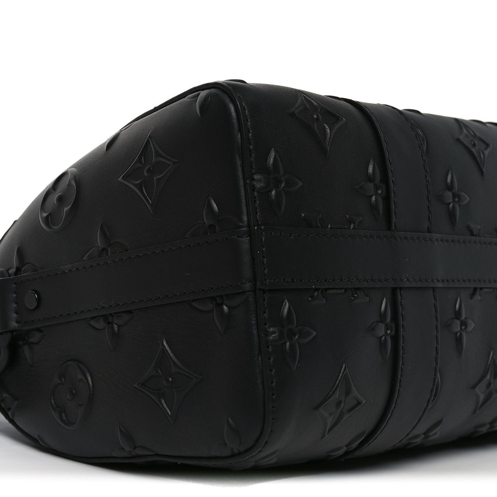 Monogram Seal City Keepall Black