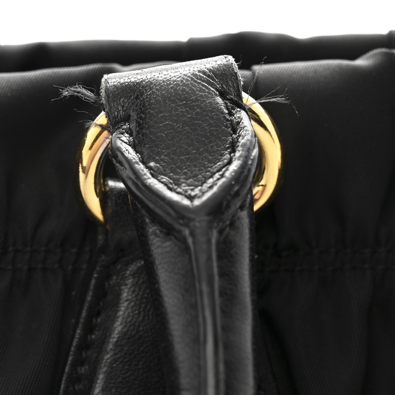 Tessuto Nylon Gaufre Tote Black