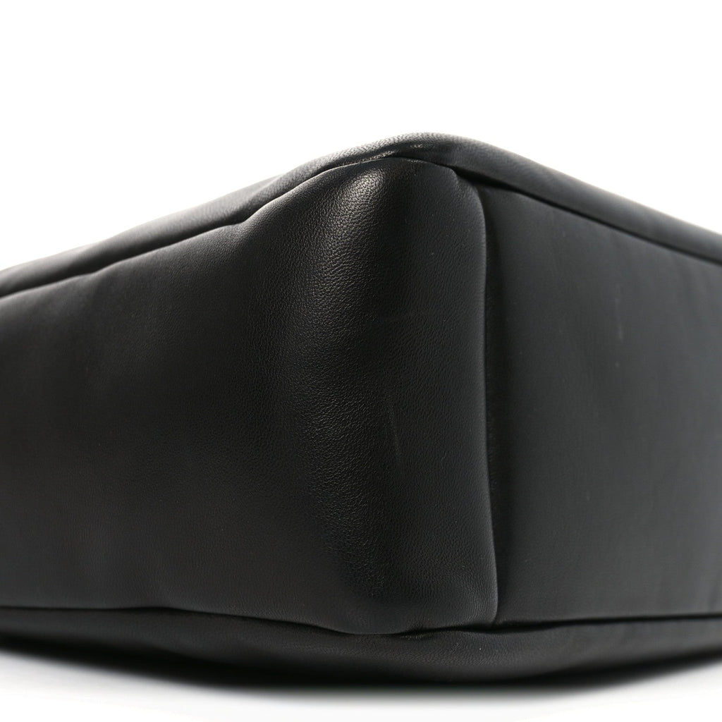 Padded Lambskin Small Le 5 A 7 Supple Hobo Black